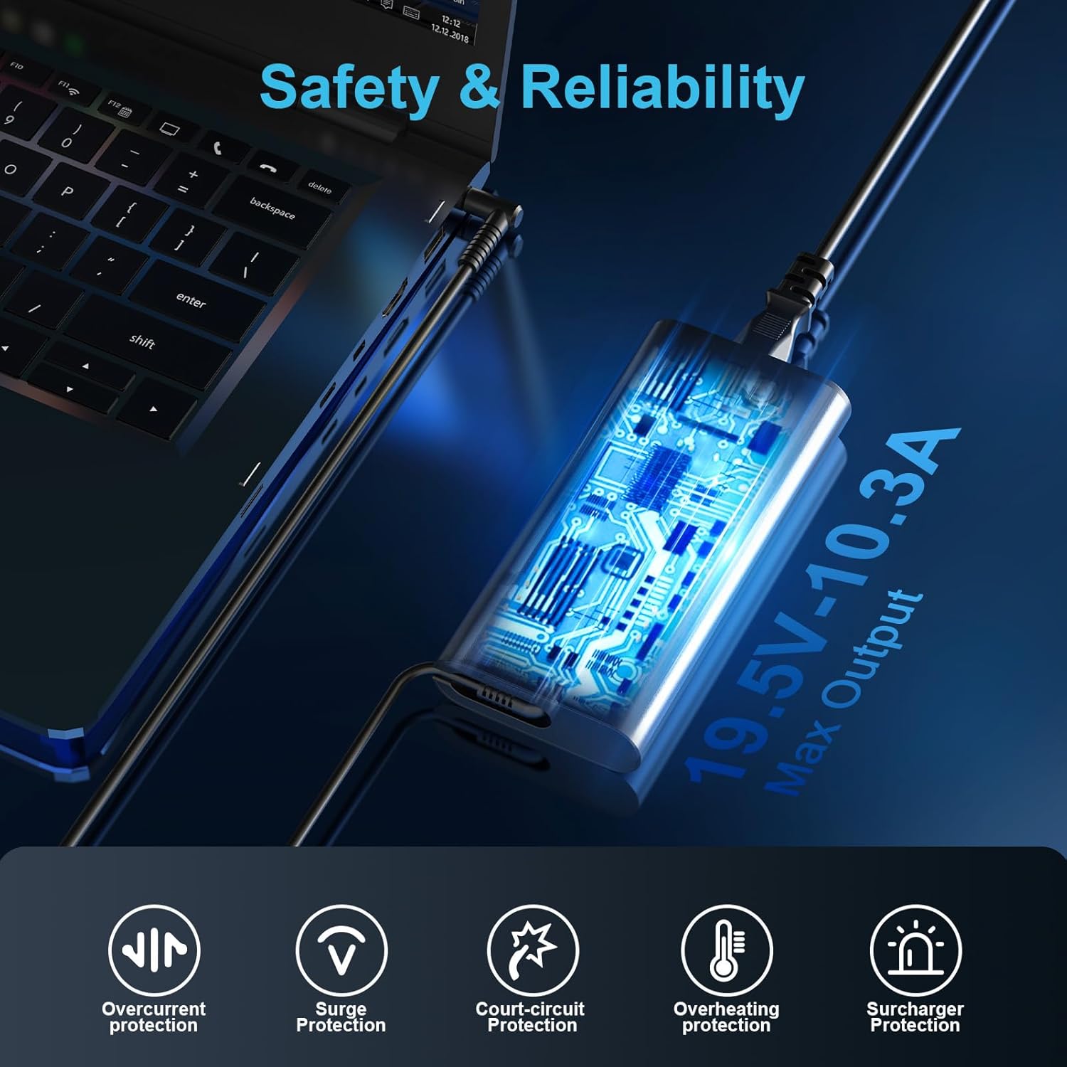 Alimentatore 200W per HP Omen Pavilion Gaming - immagine 6