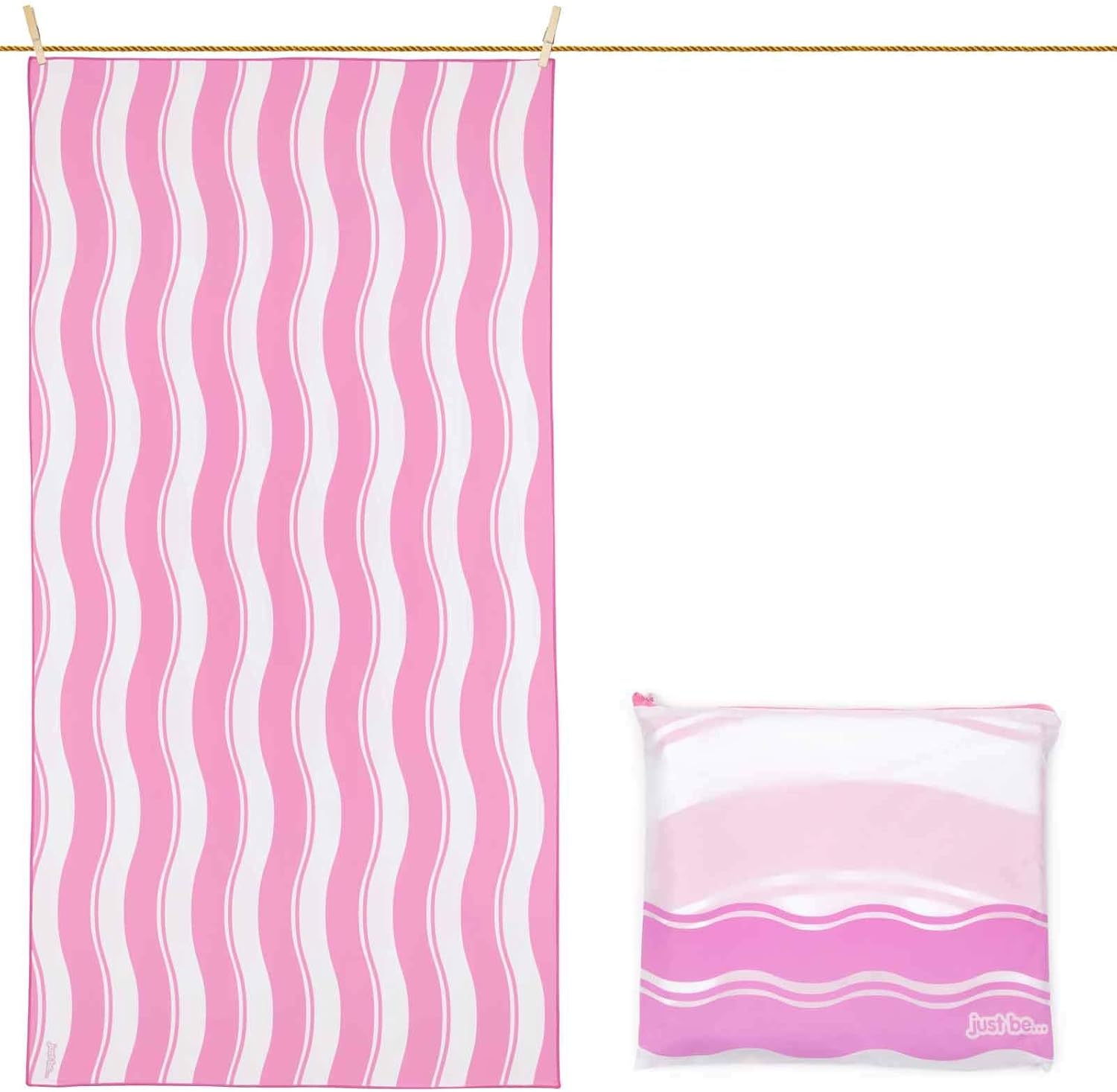 Just Be... Asciugamano da Spiaggia in Microfibra - immagine 3