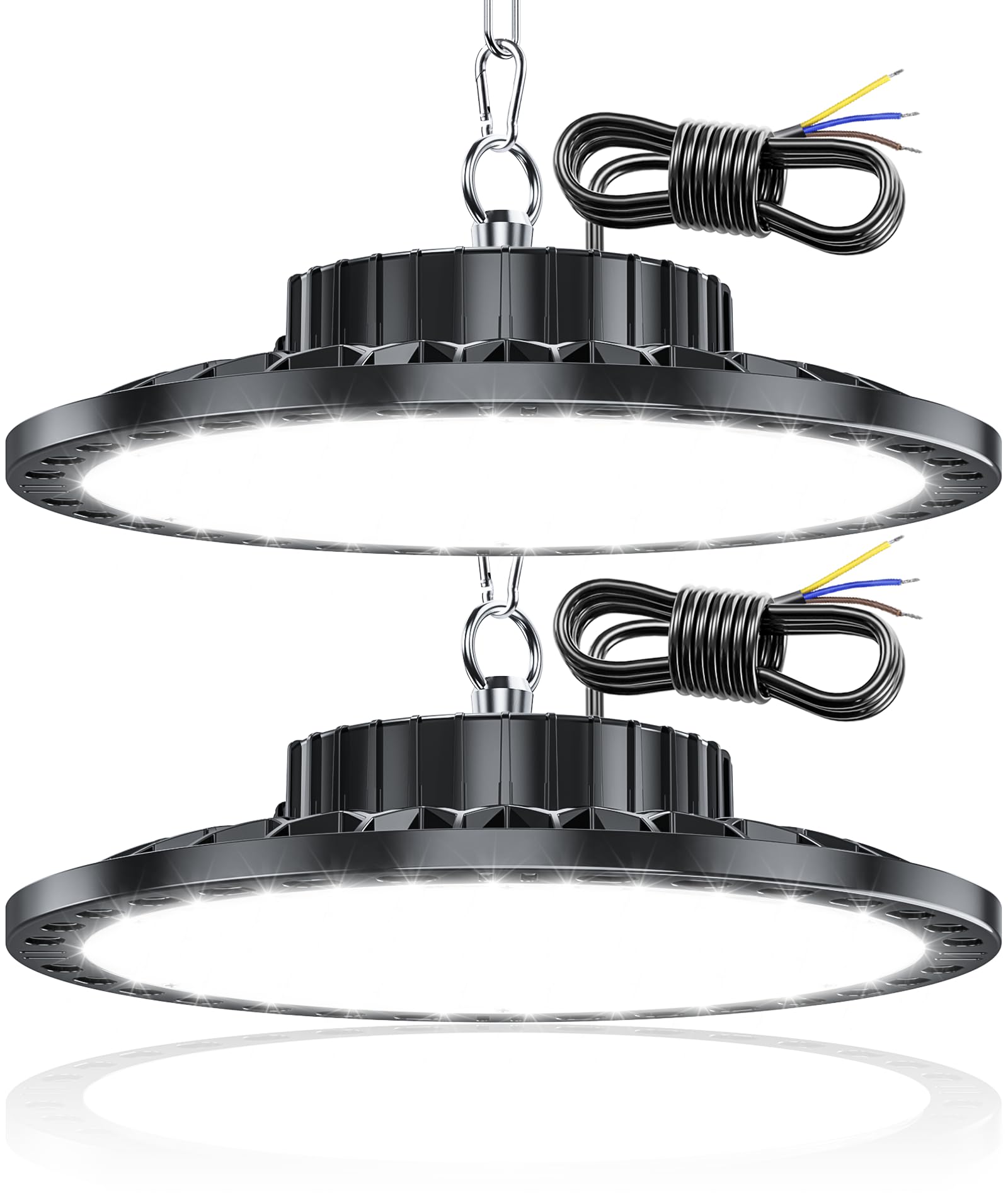 Tasinuo Faretto LED 100W UFO Industriale (2 Pezzi)