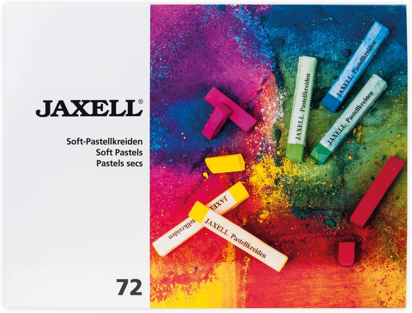 Unbekannt Jaxell 47648 - Gessetti Soft Pastels 72pz - immagine 2