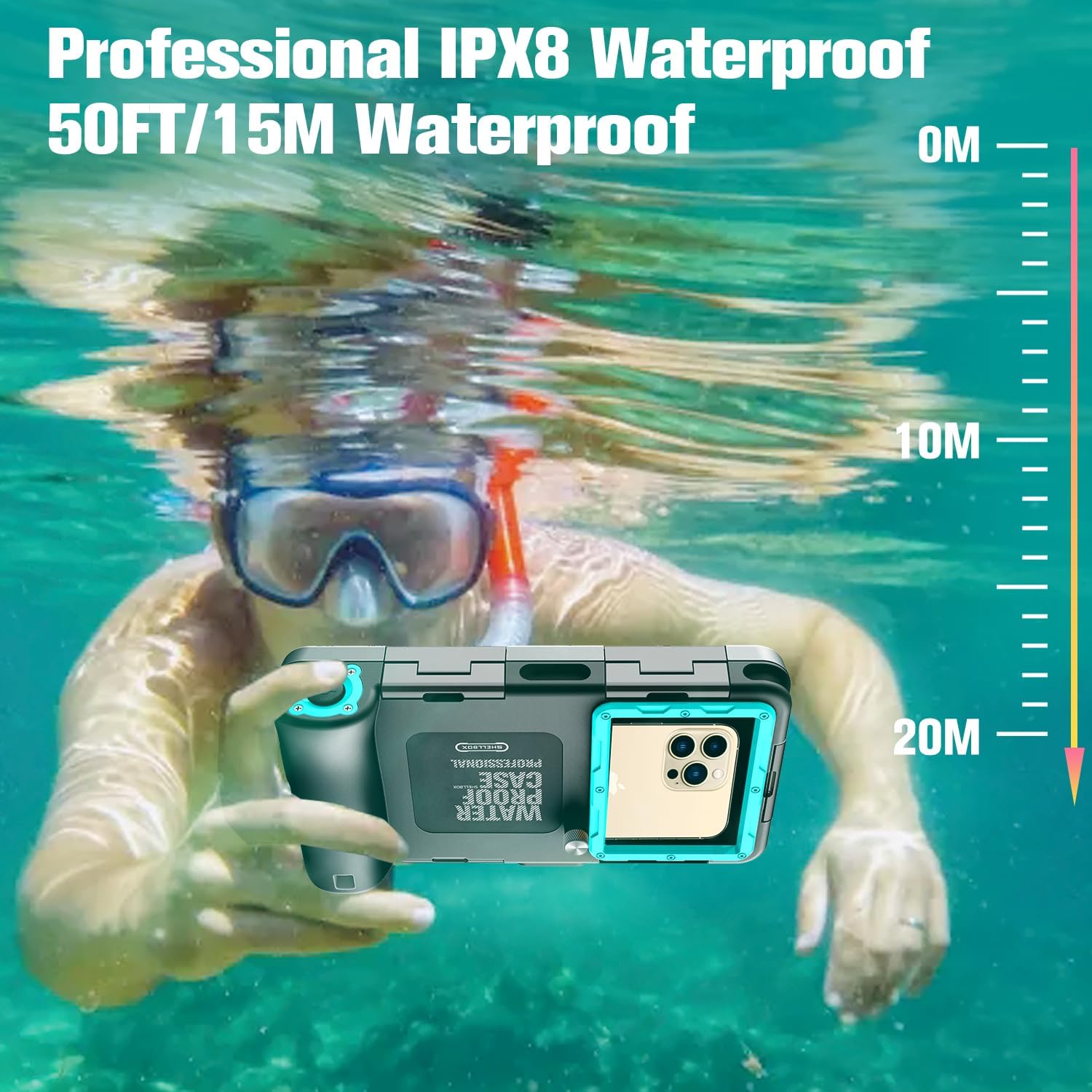 Zlime Custodia Impermeabile Smartphone IPX8 Universale - immagine 2