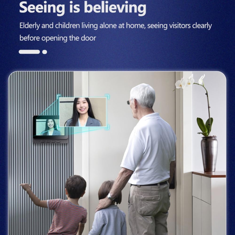 Winnes Videocitofono 1080P con Telecamera 170° - immagine 4