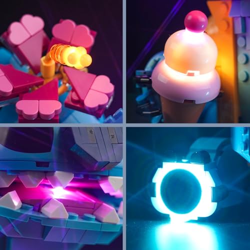 Kit Luce Telecomando per Lego Stitch 43249 - immagine 4