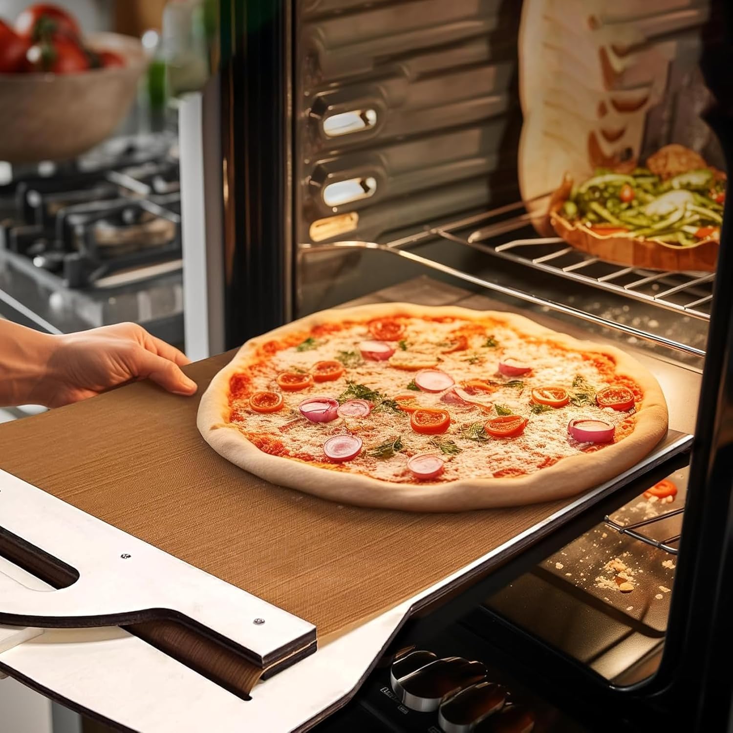 Sliding Pizza Peel - Pala Pizza Scorrevole Antiaderente - immagine 4