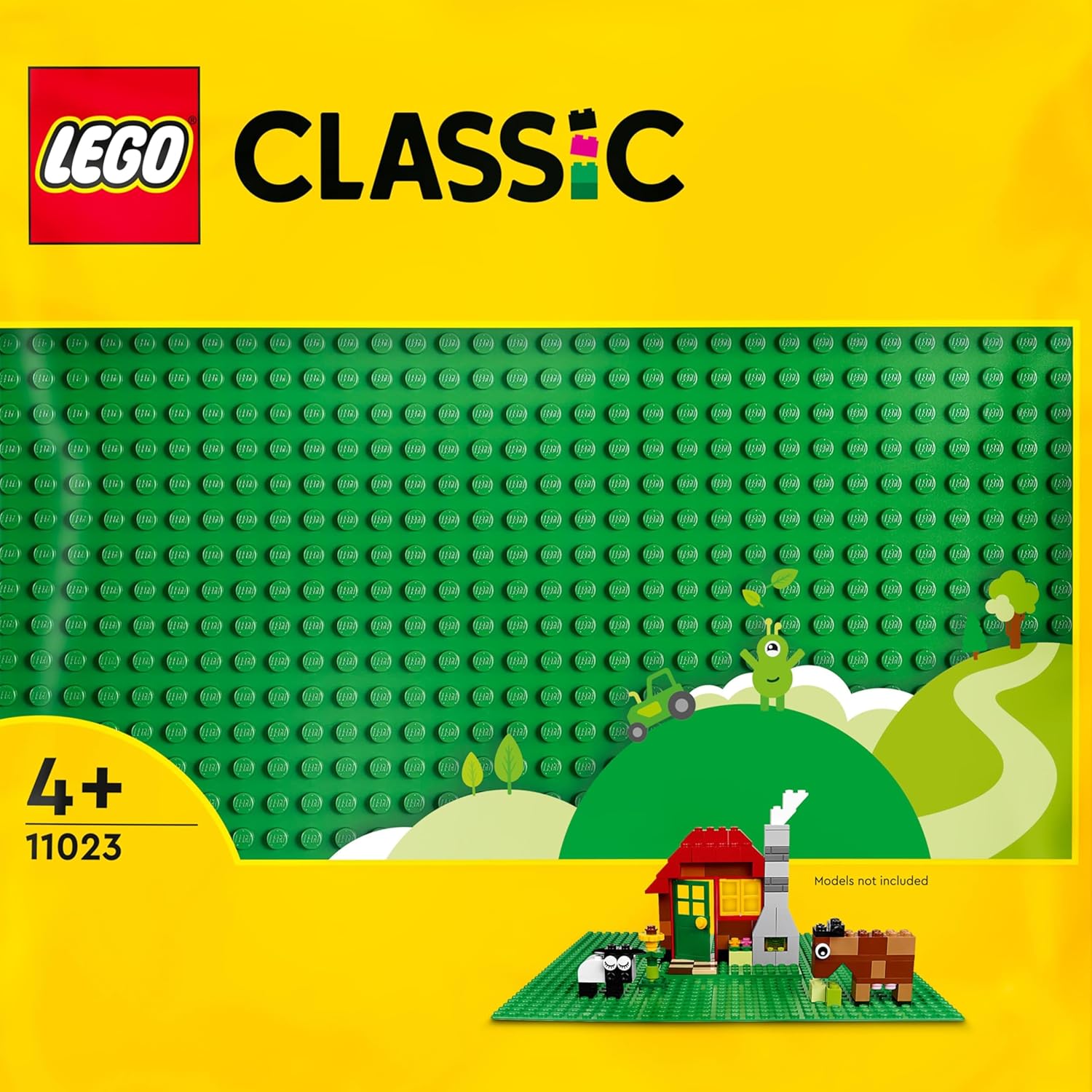 Lego Classic Base Verde 32x32 Bottoncini - immagine 1