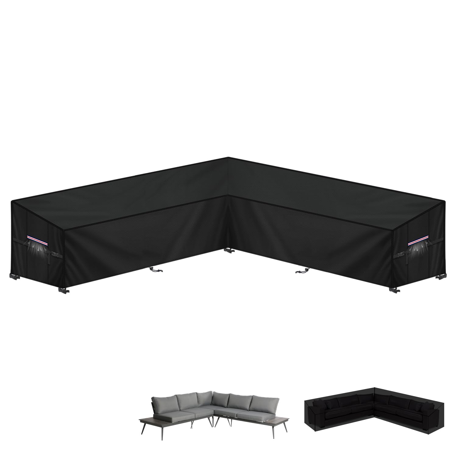 Lamuni Copridivano da Esterno Impermeabile 420D Oxford