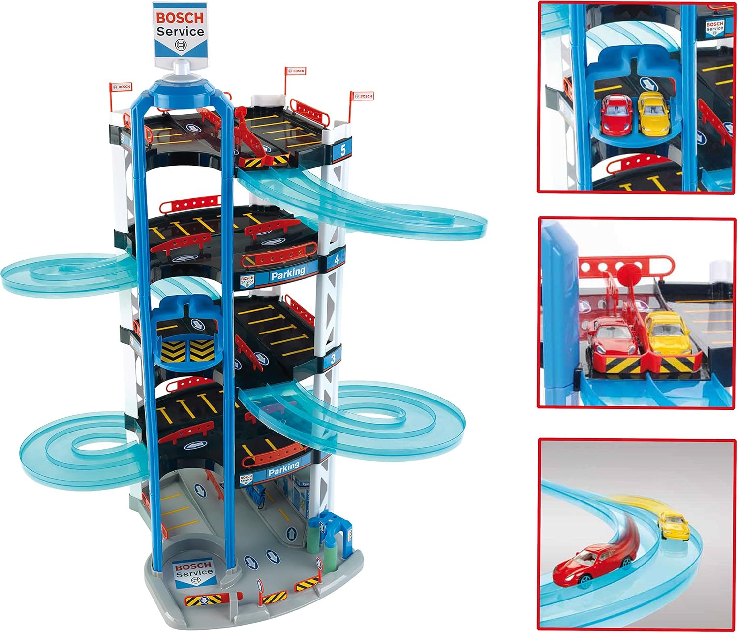 Theo Klein Autosilo Bosch Car Service 5 Piani - immagine 4