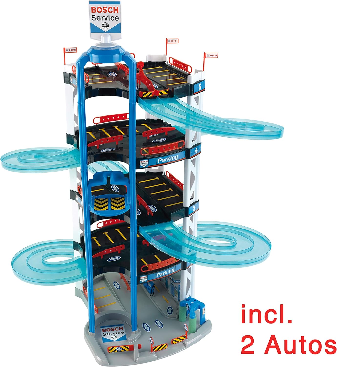 Theo Klein Autosilo Bosch Car Service 5 Piani - immagine 6