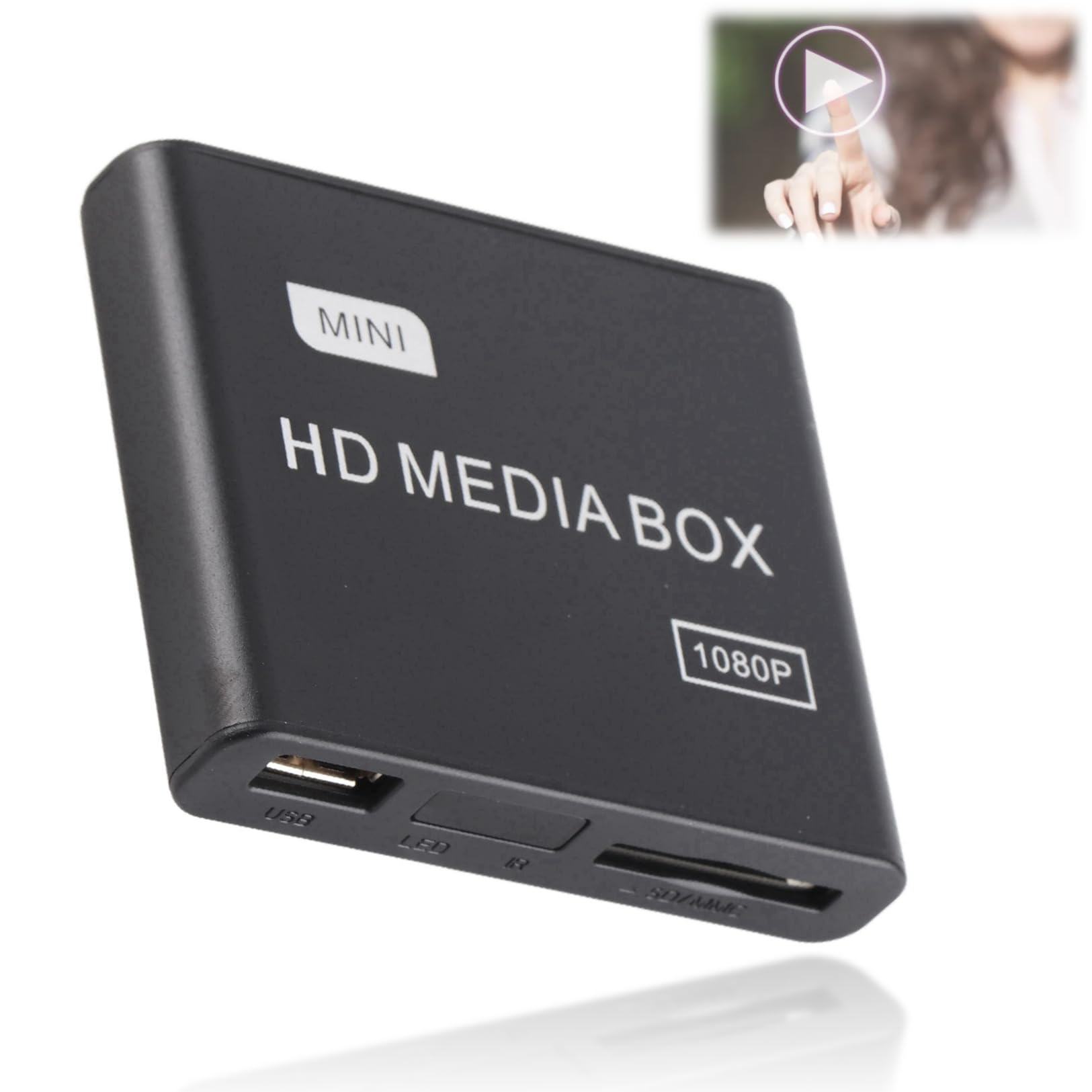 Lettore Multimediale Mini Box Full HD 1080P