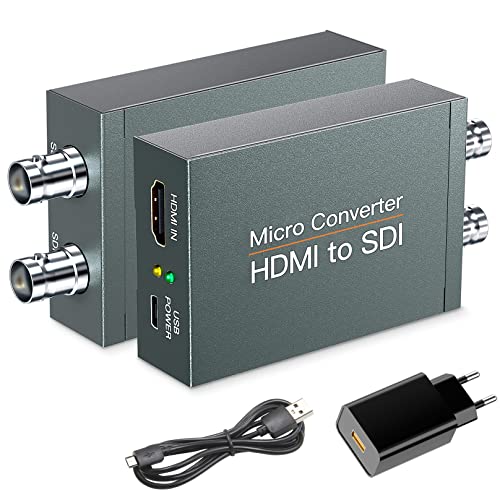 Convertitore HDMI a SDI con Audio Incorportato