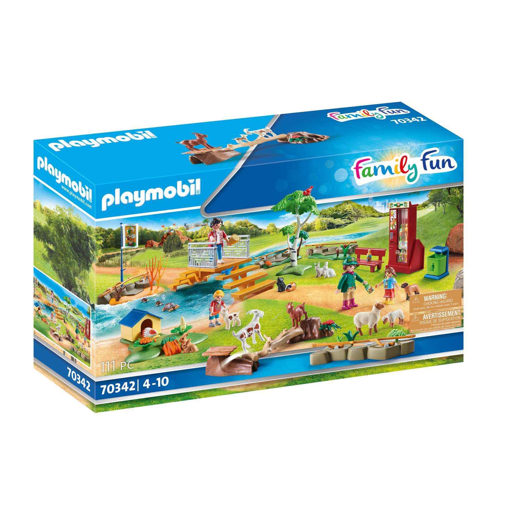 PLAYMOBIL Family Fun 70342, Lo Zoo dei Piccoli, dai 4 Anni