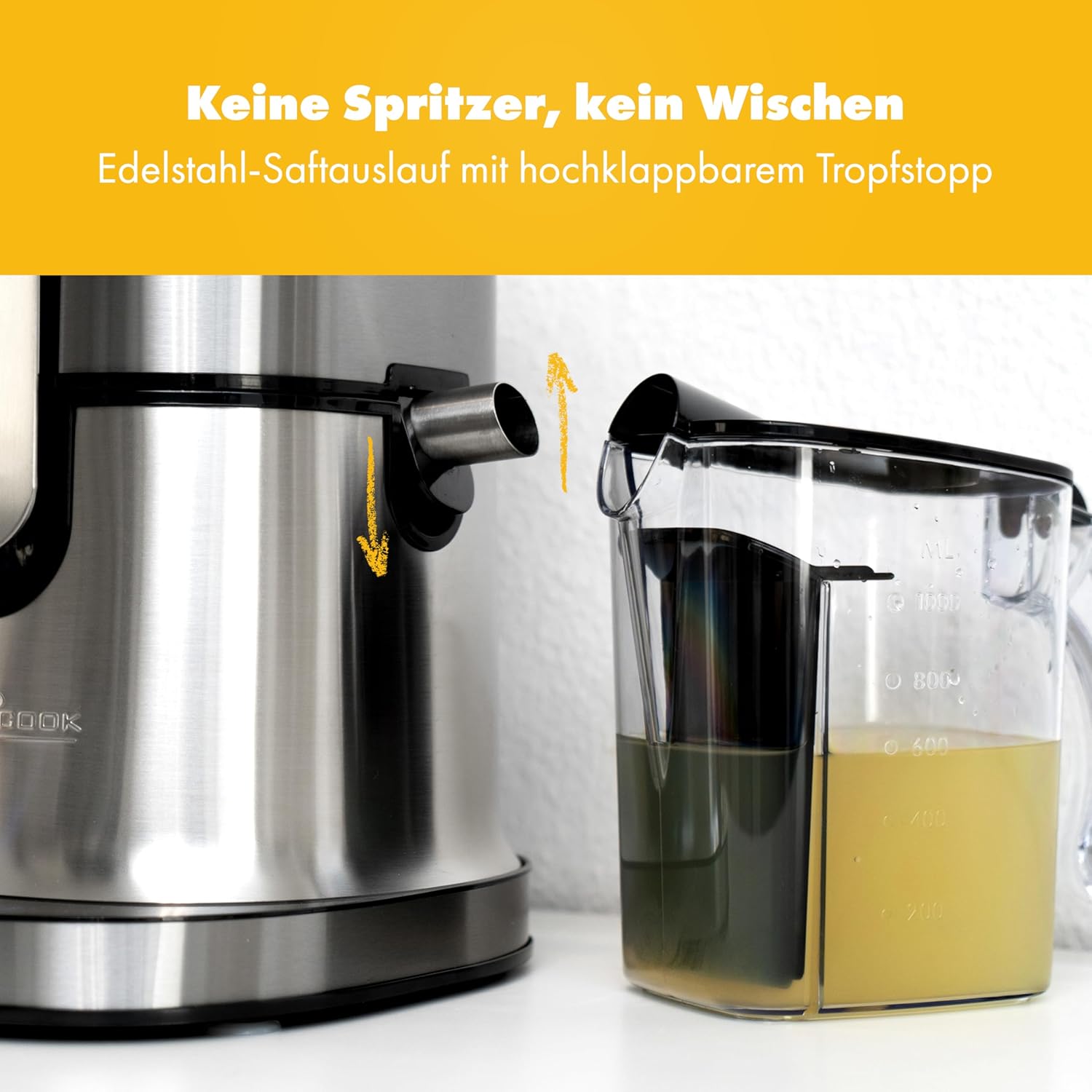 Profi Cook PC-AE 1156 - Spremiagrumi Professionale 800W - immagine 5