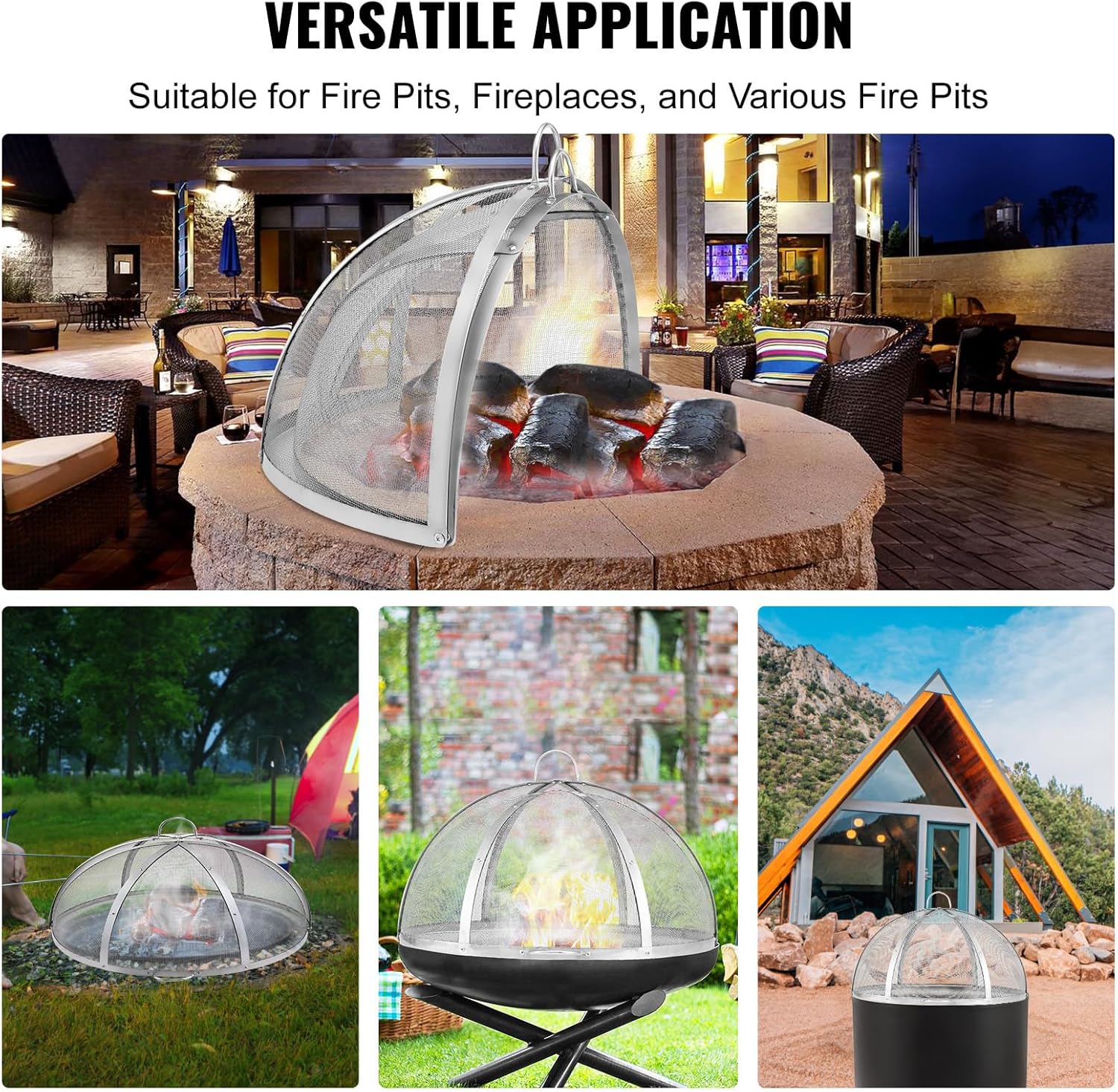 Vevor Parascintille per Braciere Ø 1016 mm - immagine 6