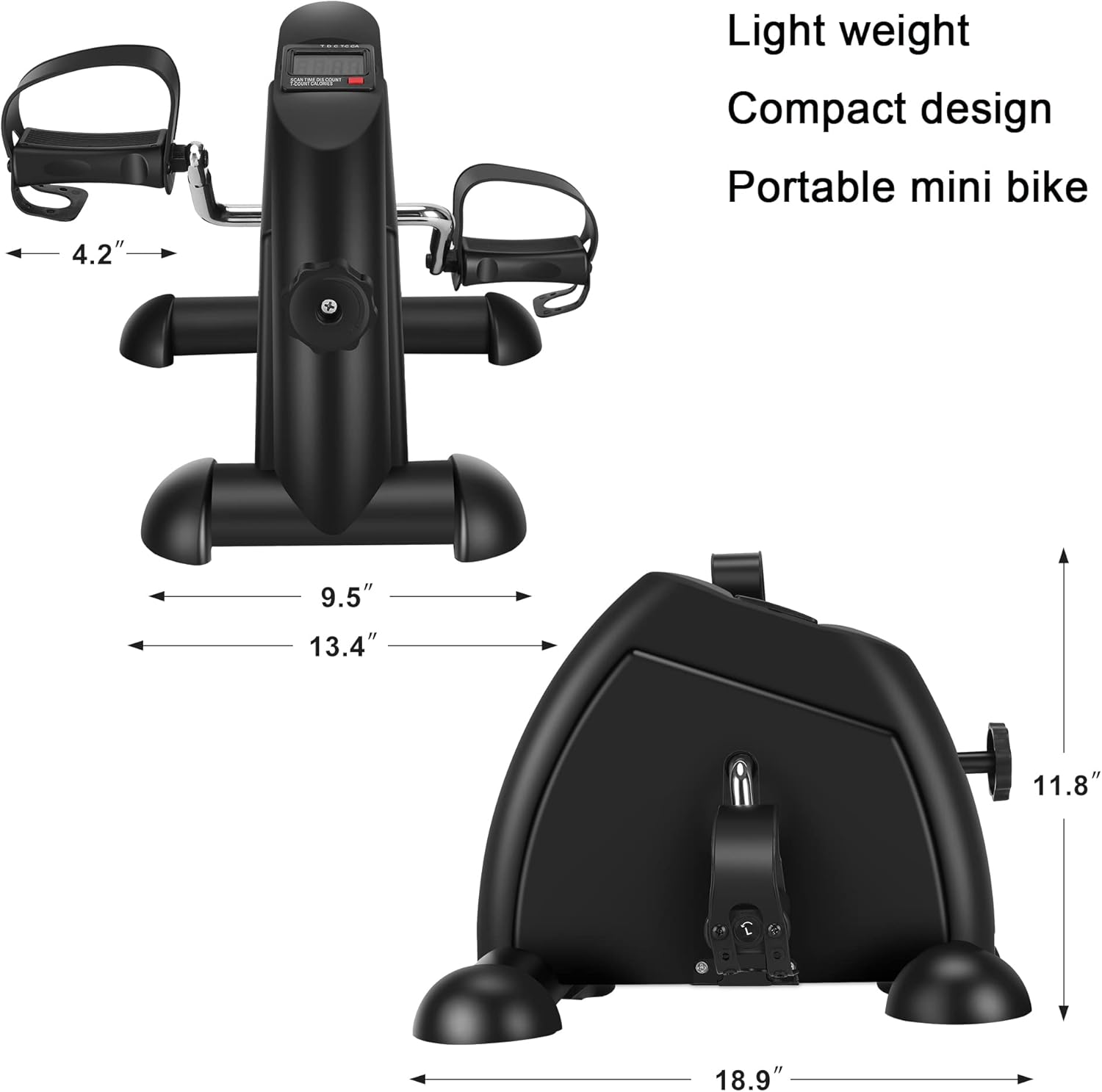 Mini Cyclette a Pedale Portatile - immagine 7