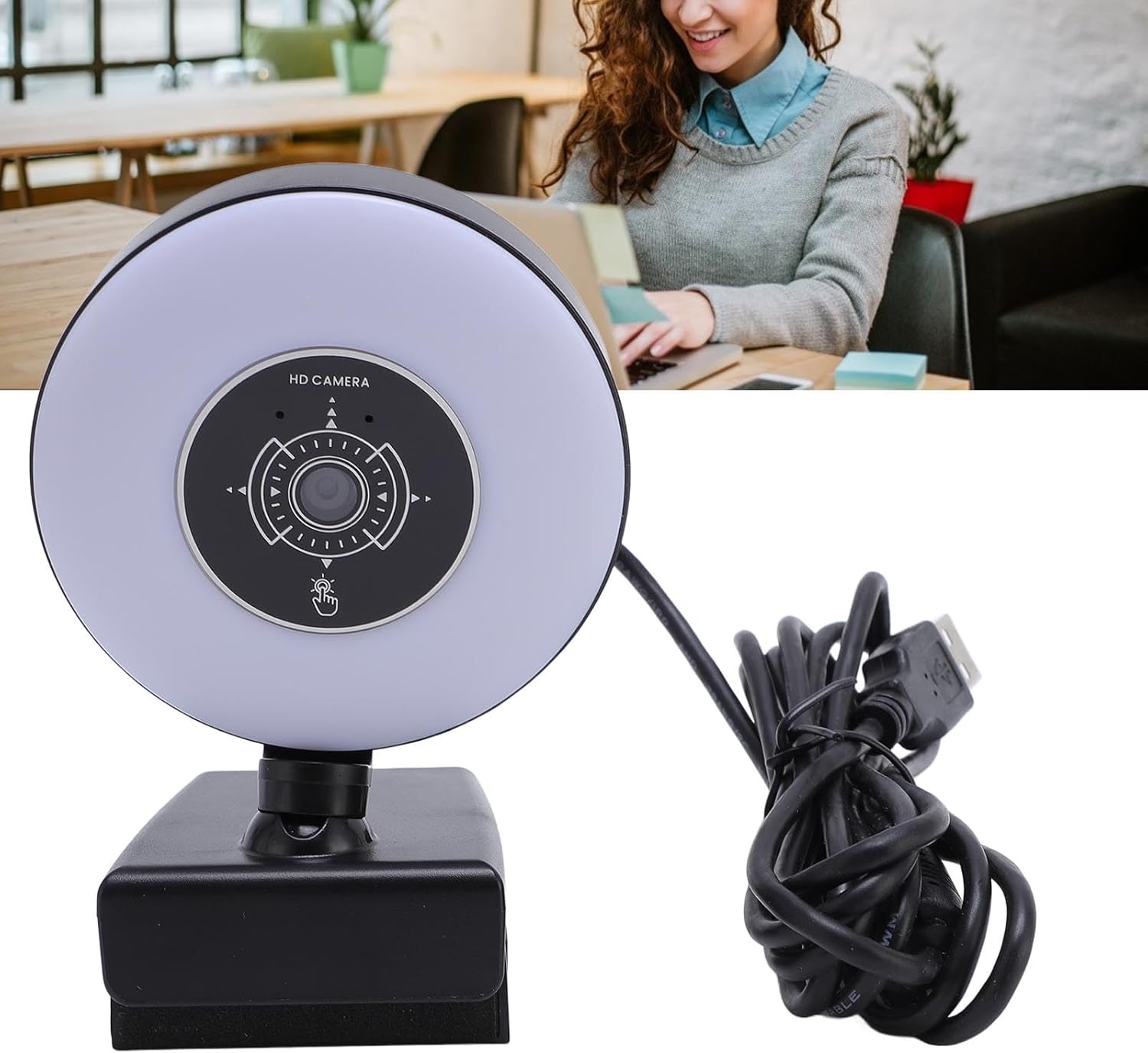 Webcam 4K con Microfoni a Cancellazione del Rumore - immagine 6