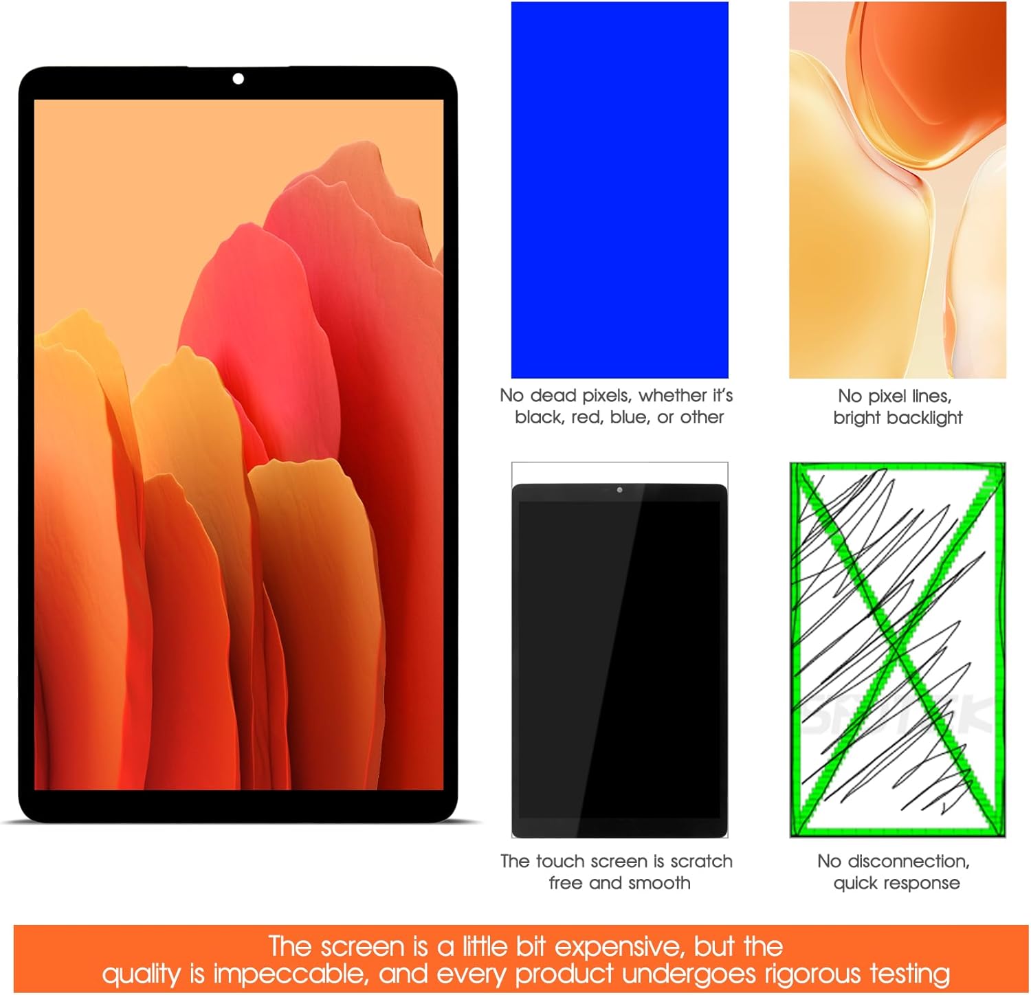 Agcut Display LCD per Redmi Pad SE 8,7 Pollici, Nero - immagine 6