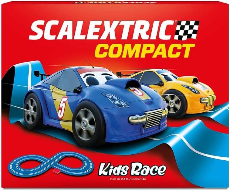 Scalextric Circuito COMPACT - Kids Race - immagine 1