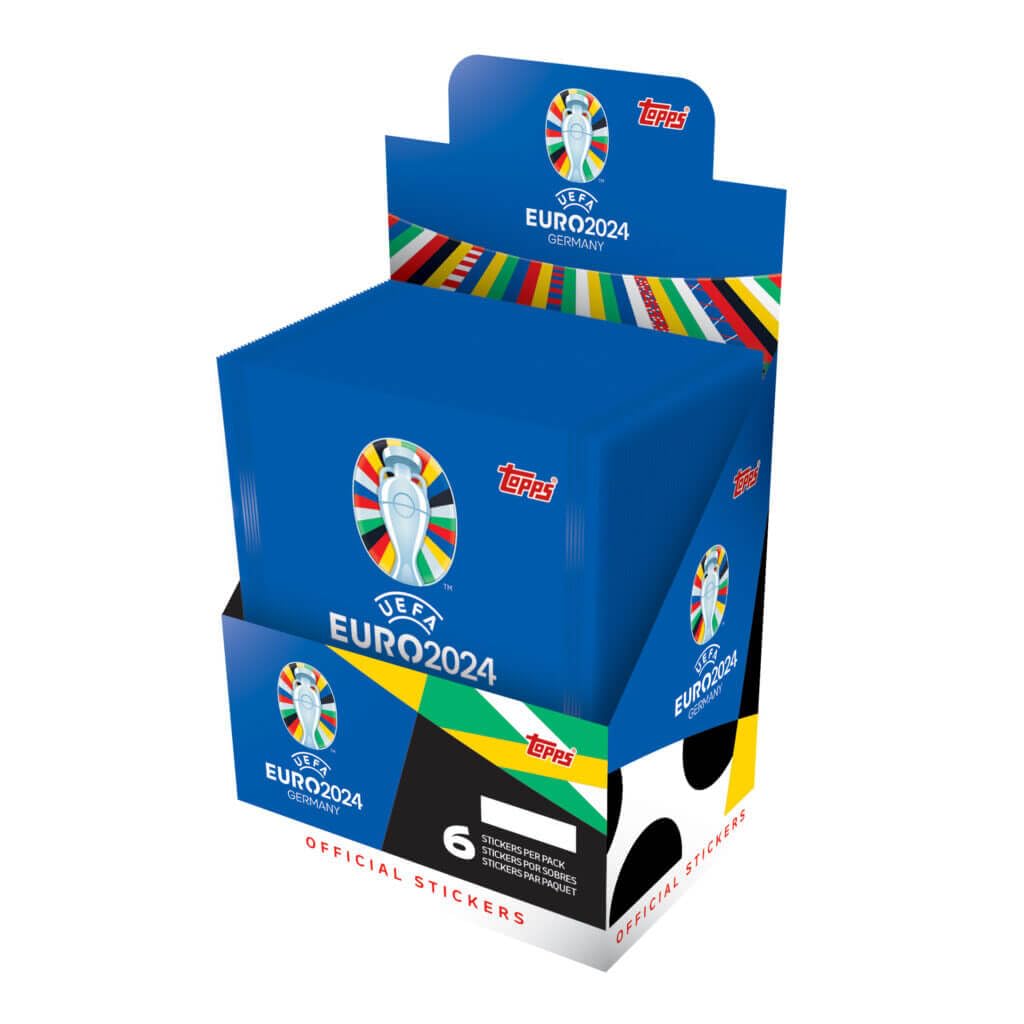 Topps Collezione Ufficiale Euro 2024 Stickers - Full Box