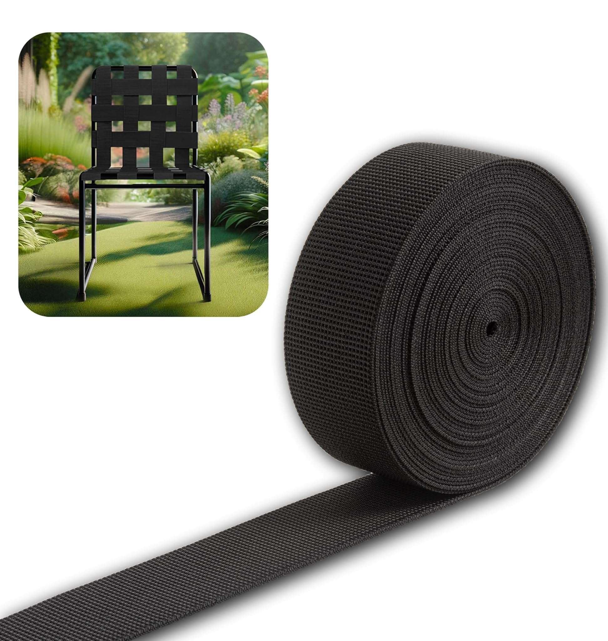 IPEA Cinghia Elastica Arredamento Esterno 10 Metri 50mm