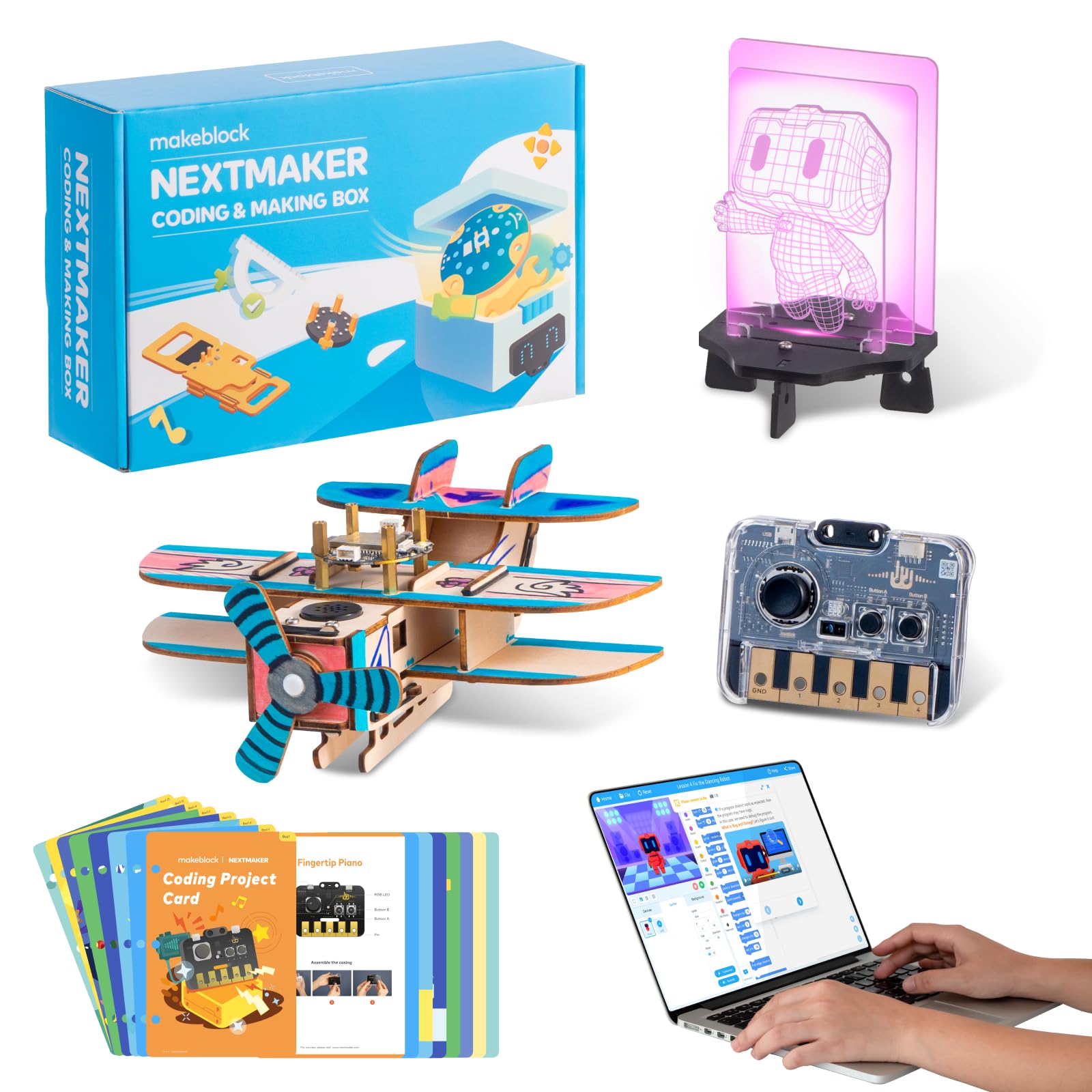 Makeblock NextMaker Kit STEM (Box 1-3) - Coding per Bambini