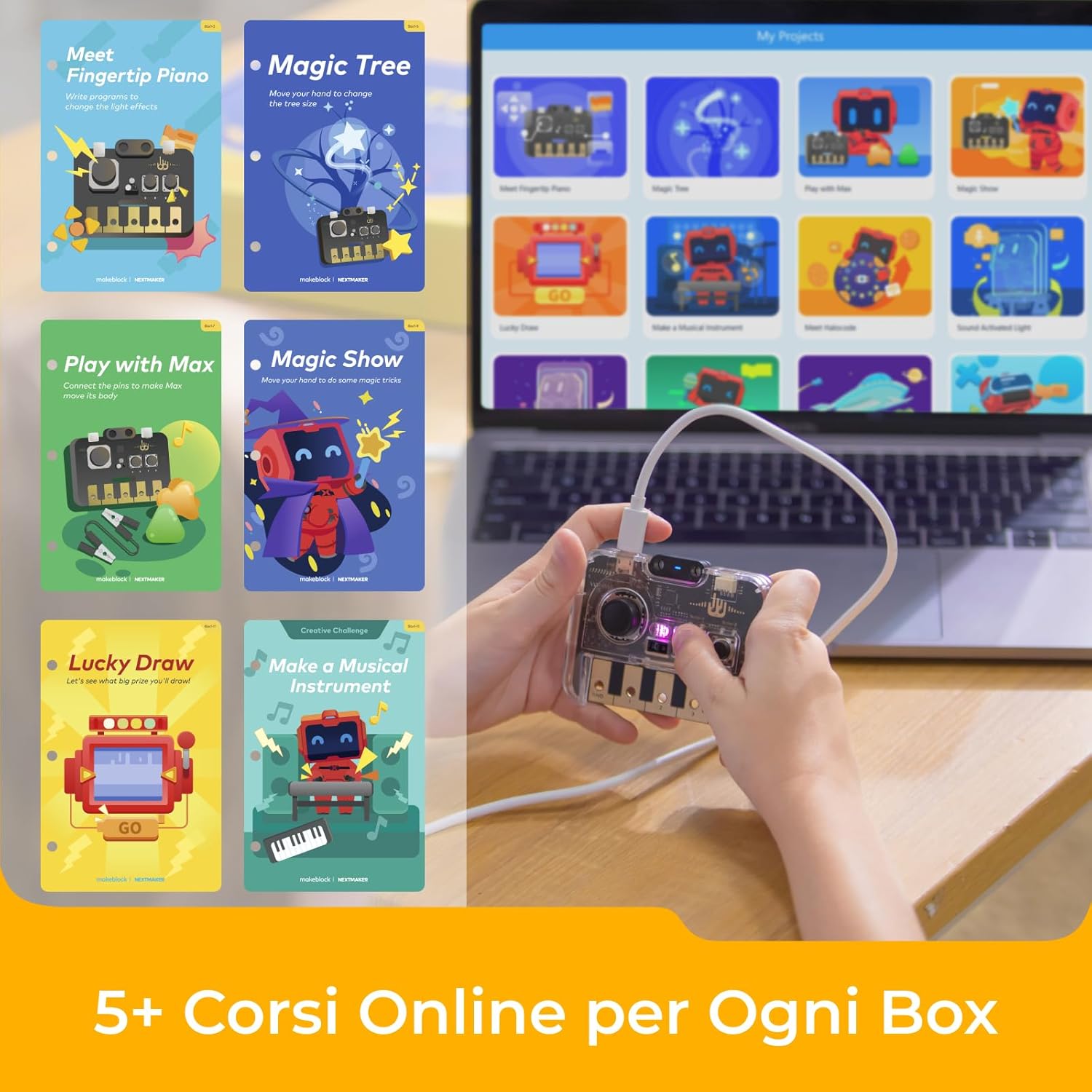 Makeblock NextMaker Kit STEM (Box 1-3) - Coding per Bambini - immagine 6
