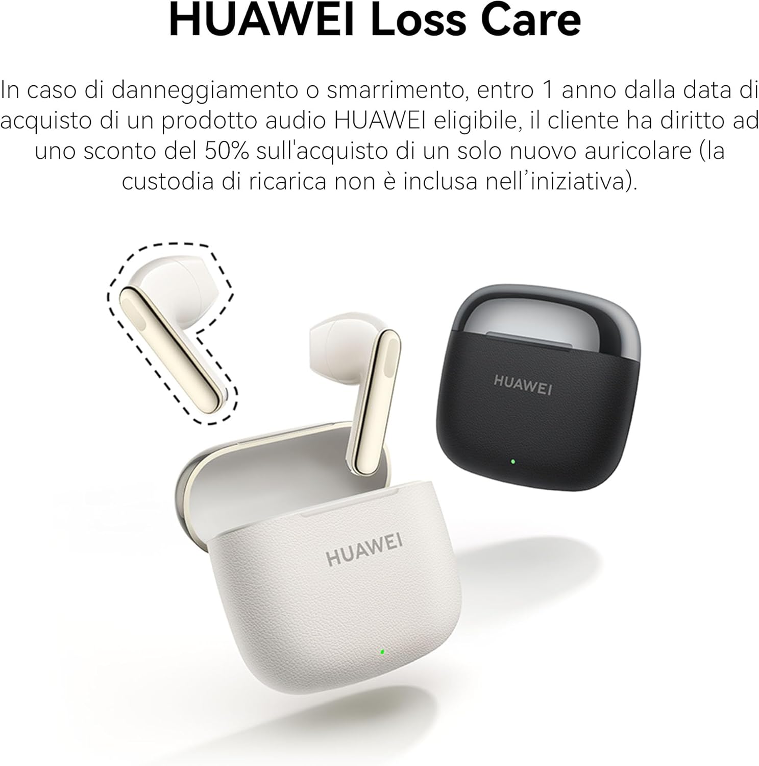 Huawei FreeBuds SE 3 - Cuffie Wireless 42h, Nere - immagine 2