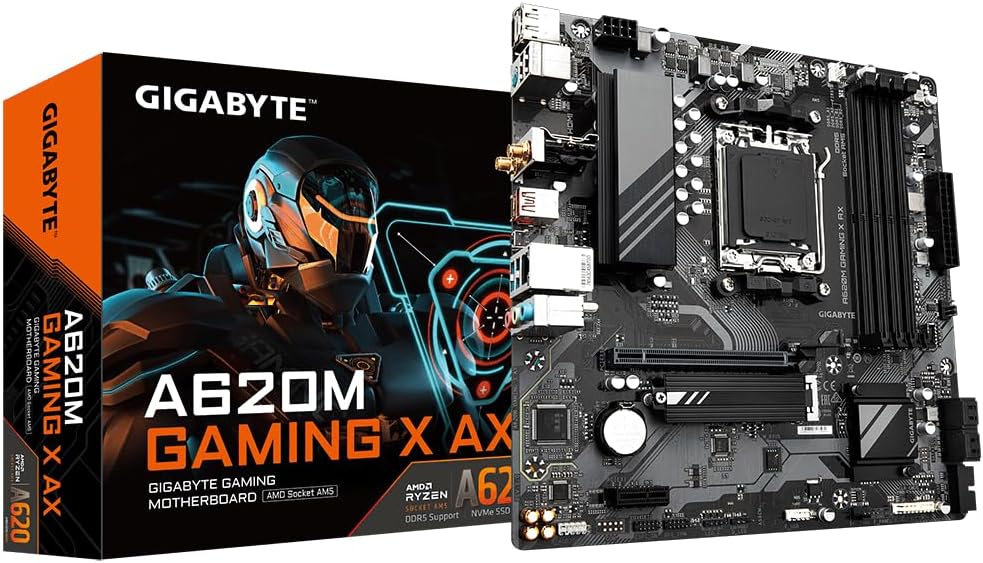Gigabyte A620M Gaming X AX - immagine 2