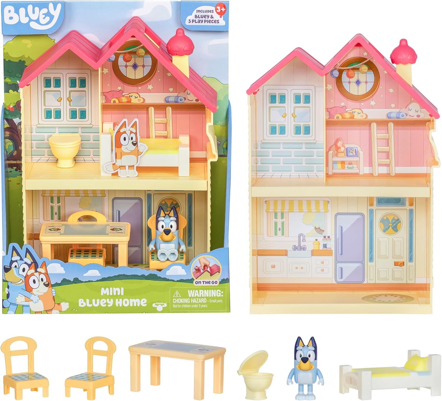 BLUEY Set di Gioco Piccola Casa Compatta - immagine 1