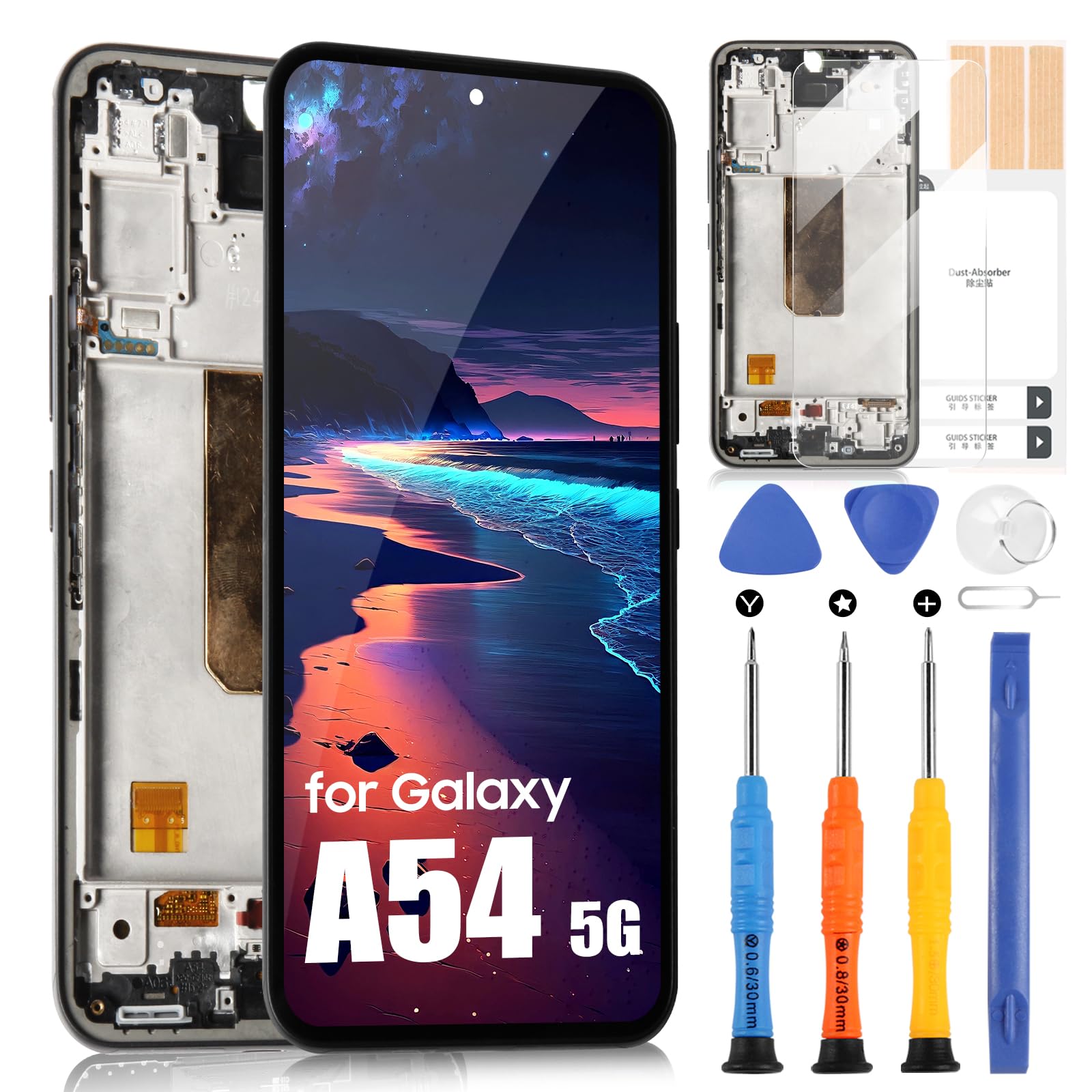 OLED Schermo per Samsung Galaxy A54 5G 2023 LCD Display