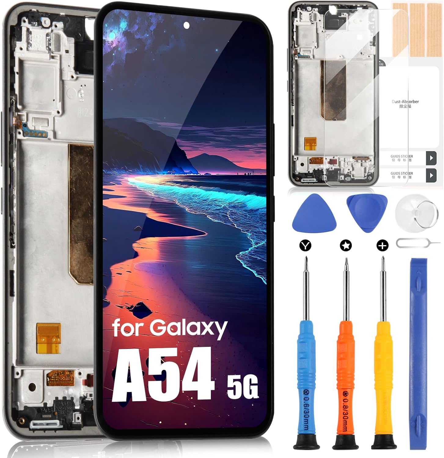 OLED Schermo per Samsung Galaxy A54 5G 2023 LCD Display - immagine 1