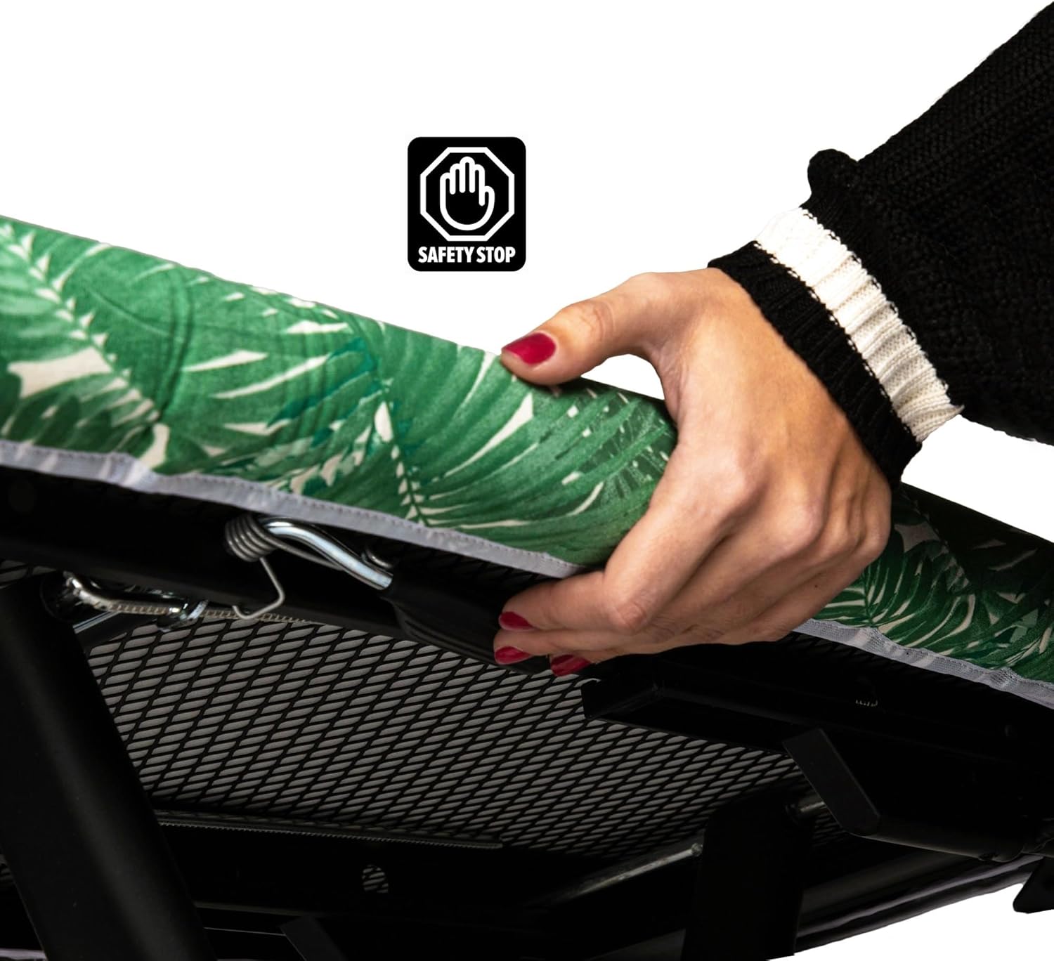 Asse da stiro GoldWoodVIP 130x47 cm, Altezza 98 cm - immagine 9