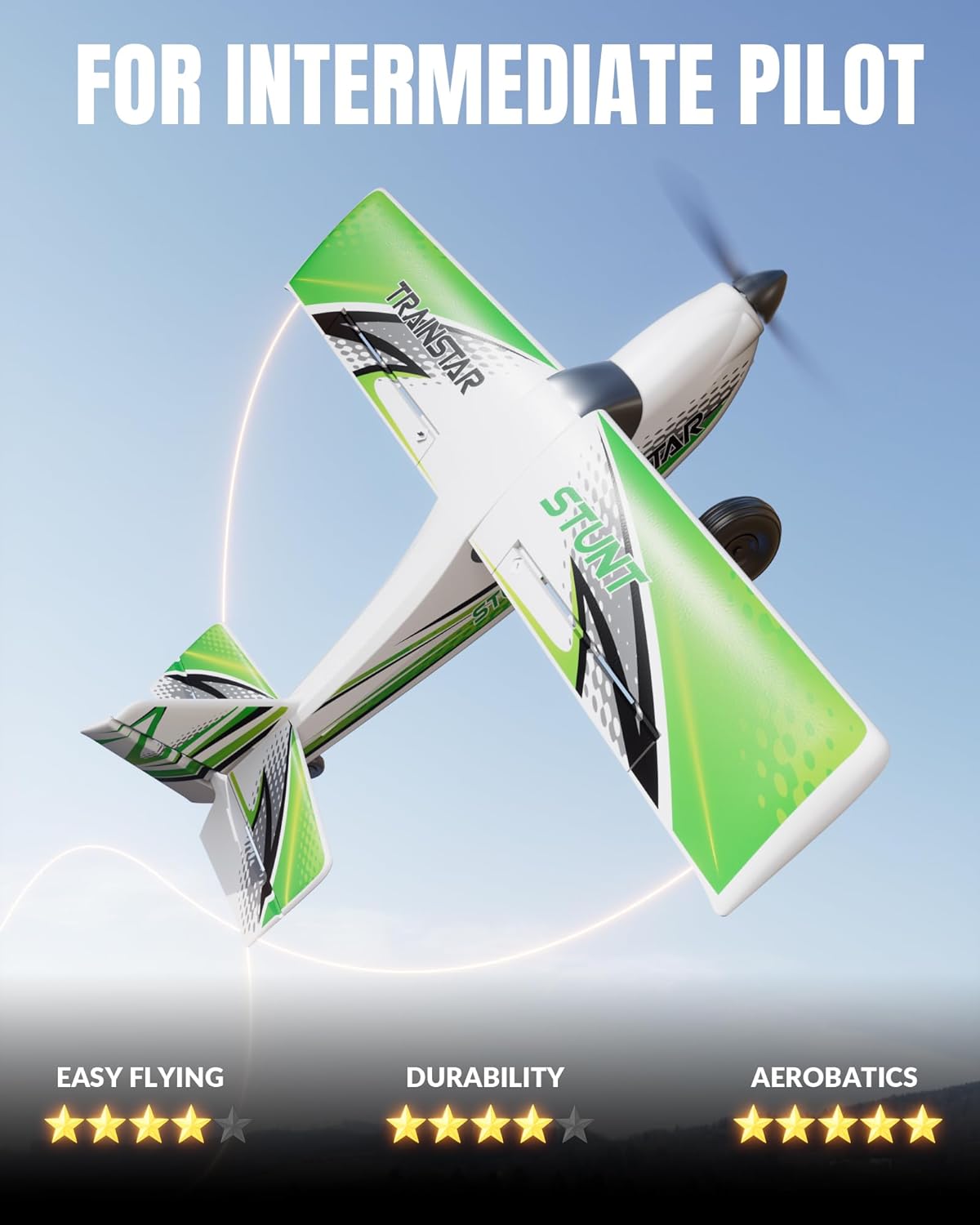 volantexrc Aereo RC 500mm 4CH con Giroscopio 6 Assi - immagine 5