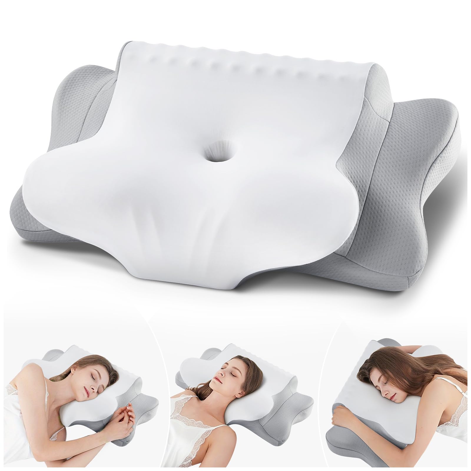 Cuscino Cervicale Ergonomico Memory Foam