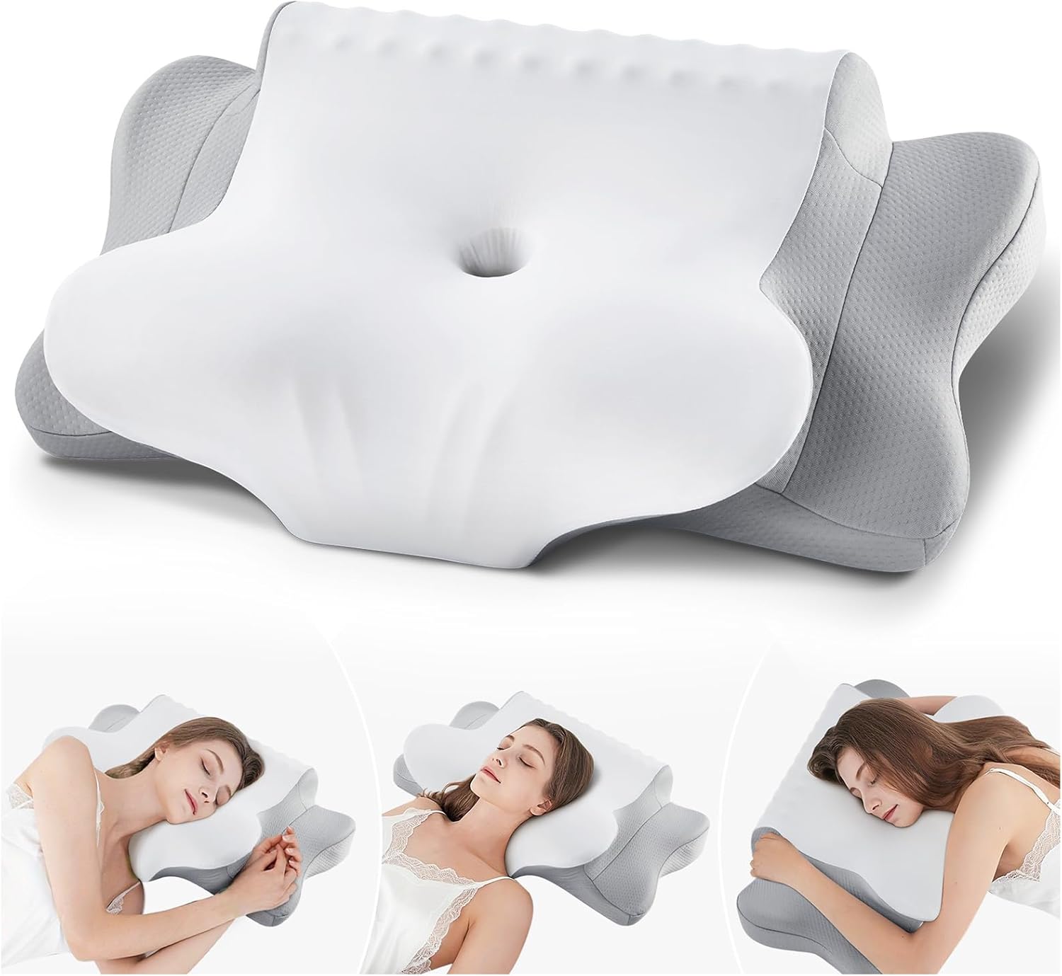 Cuscino Cervicale Ergonomico Memory Foam - immagine 1