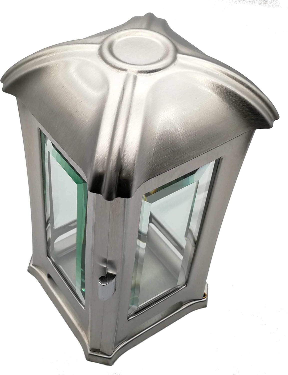 Lanterna Funeraria Inox con Luce LED 24cm - immagine 3