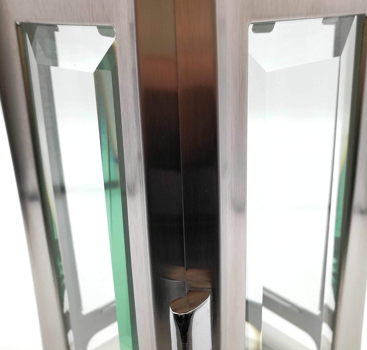 Lanterna Funeraria Inox con Luce LED 24cm - immagine 5