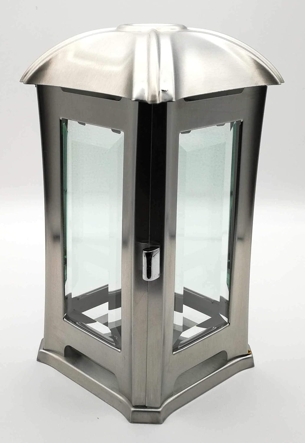 Lanterna Funeraria Inox con Luce LED 24cm - immagine 6