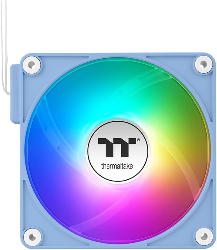 Thermaltake CT140 EX Reverse ARGB | Hydrangea Blue | 3 Fan Pack - immagine 2