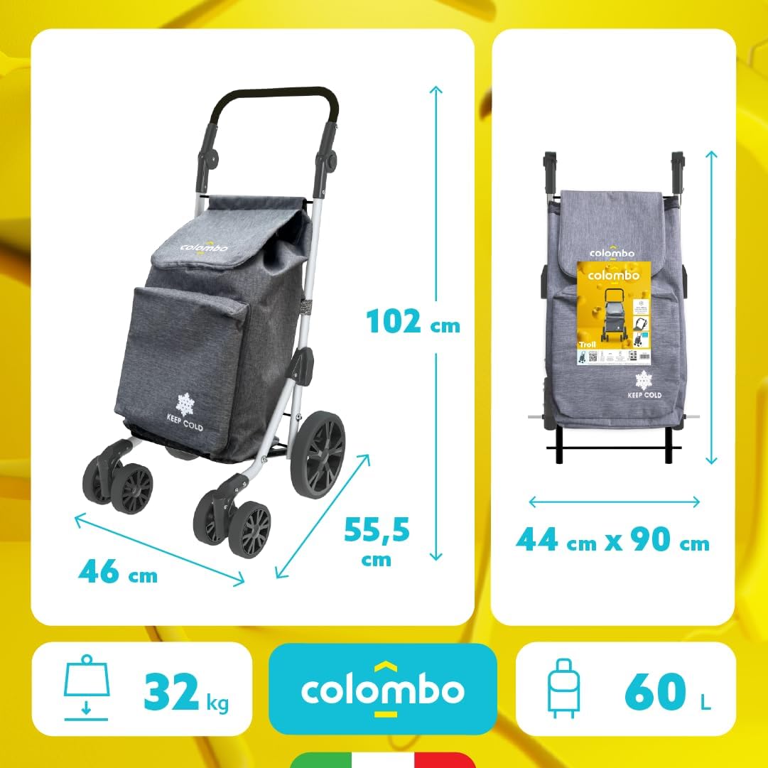 CARRELLO PER LA SPESA TROLL - immagine 4