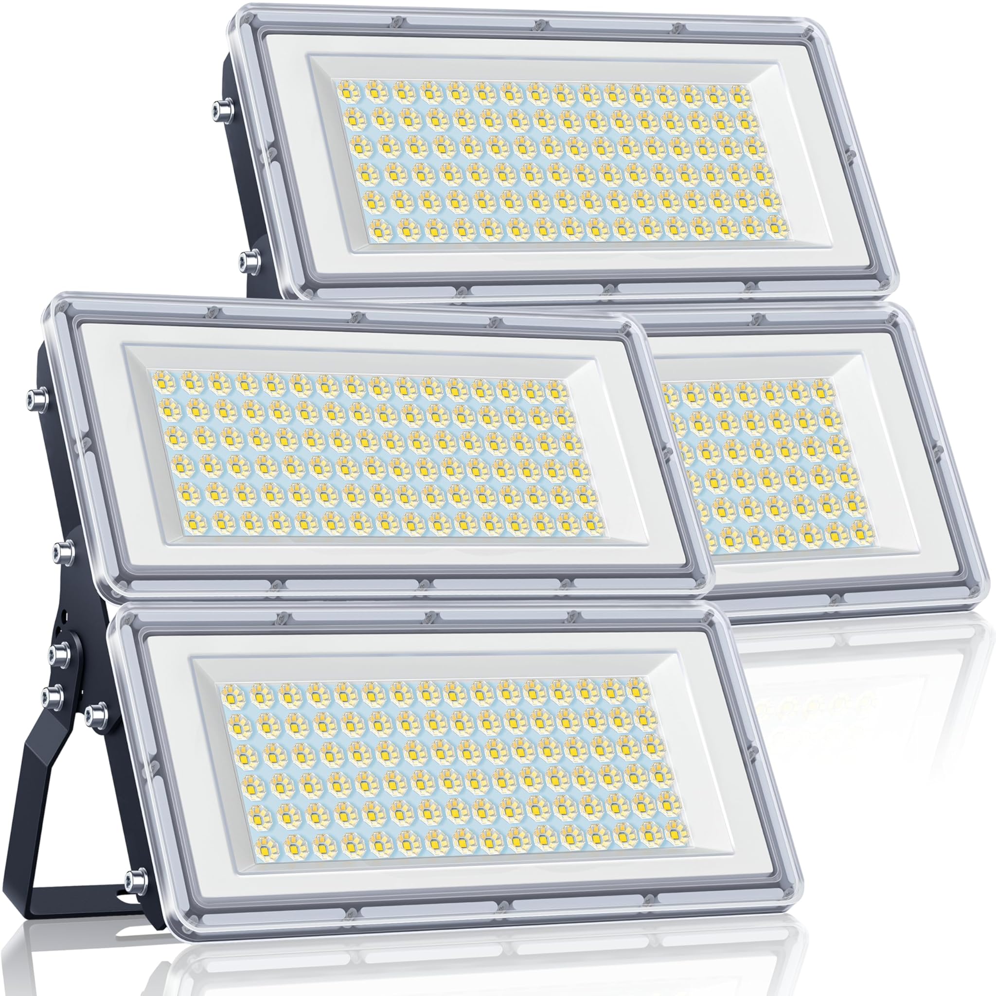 Yiqibro Faretto LED da Esterno 200W (2 Pezzi)