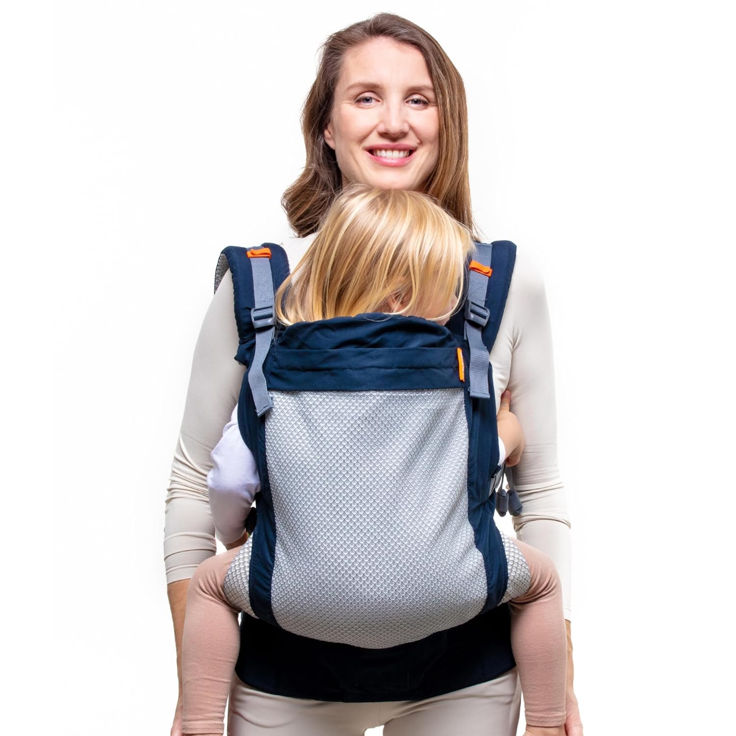 Beco Toddler Marsupio Ergonomico per Bambini - 2in1 Con Seduta Extra Ampia, 100% Poliestere Maglia 3D ad alte prestazioni, Fascia Elastica Porta Bimbi, Leggera e Traspirante, Porta Bebè da 9 a 27kg