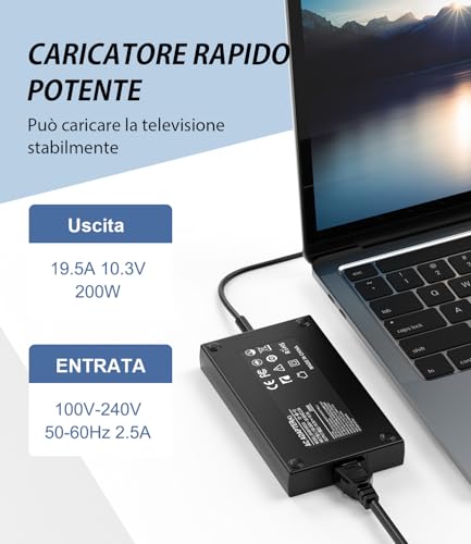 Alimentatore 200W per HP Omen Pavilion Gaming - immagine 2