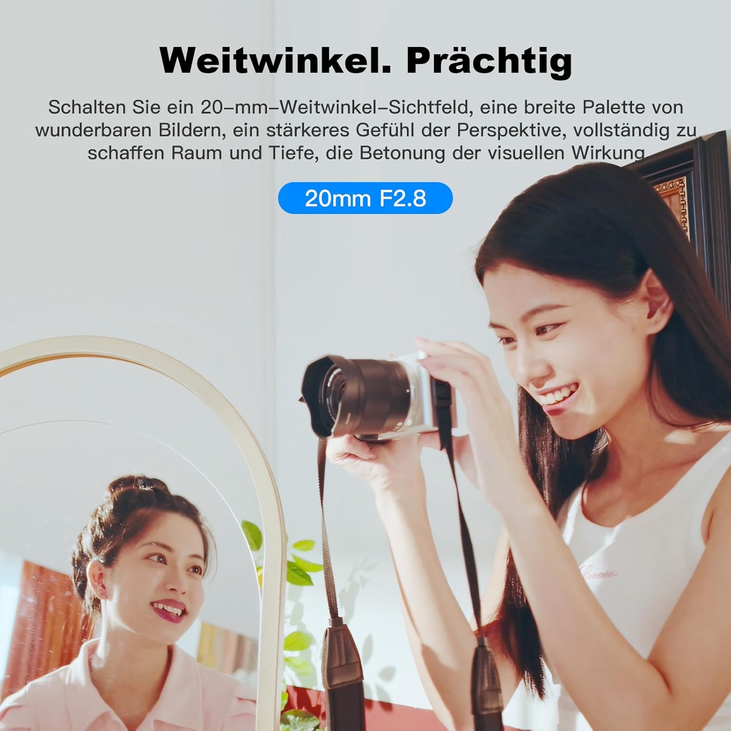 Viltrox 20mm f2.8 FE - Obiettivo AF Full Frame e-Mount - immagine 3