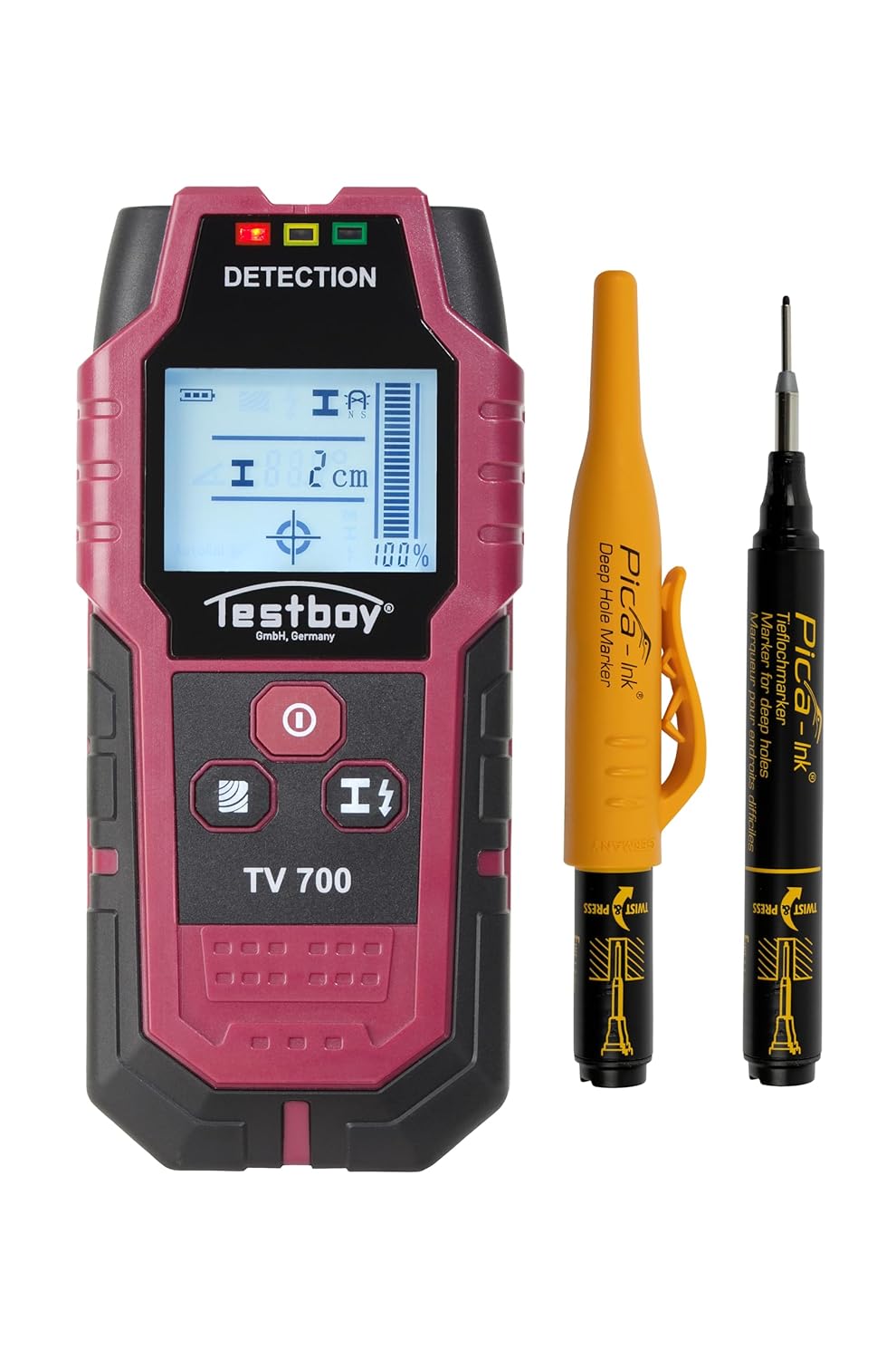 Testboy TV 700 - Scanner da Parete Digitale con Marcatore PICA - immagine 1