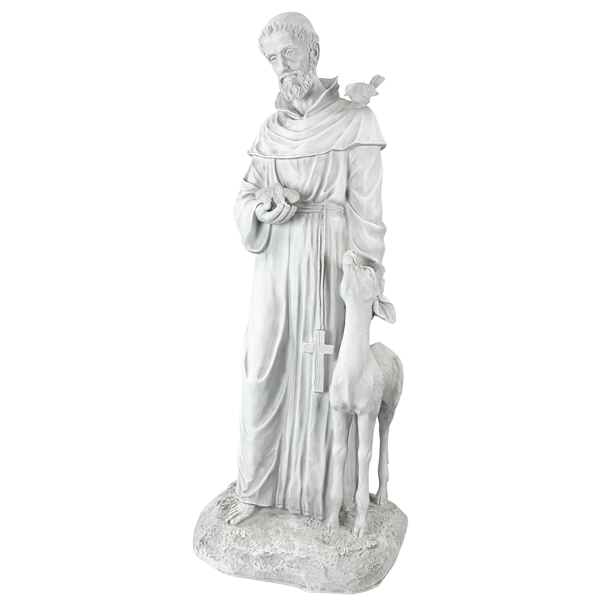 Design Toscano Statua San Francesco d'Assisi 94 cm