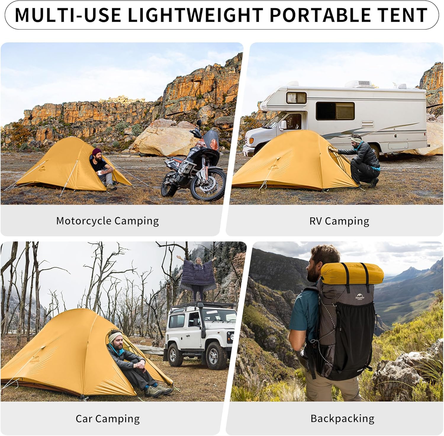 Naturehike Nh2499, Tenda Unisex - immagine 7