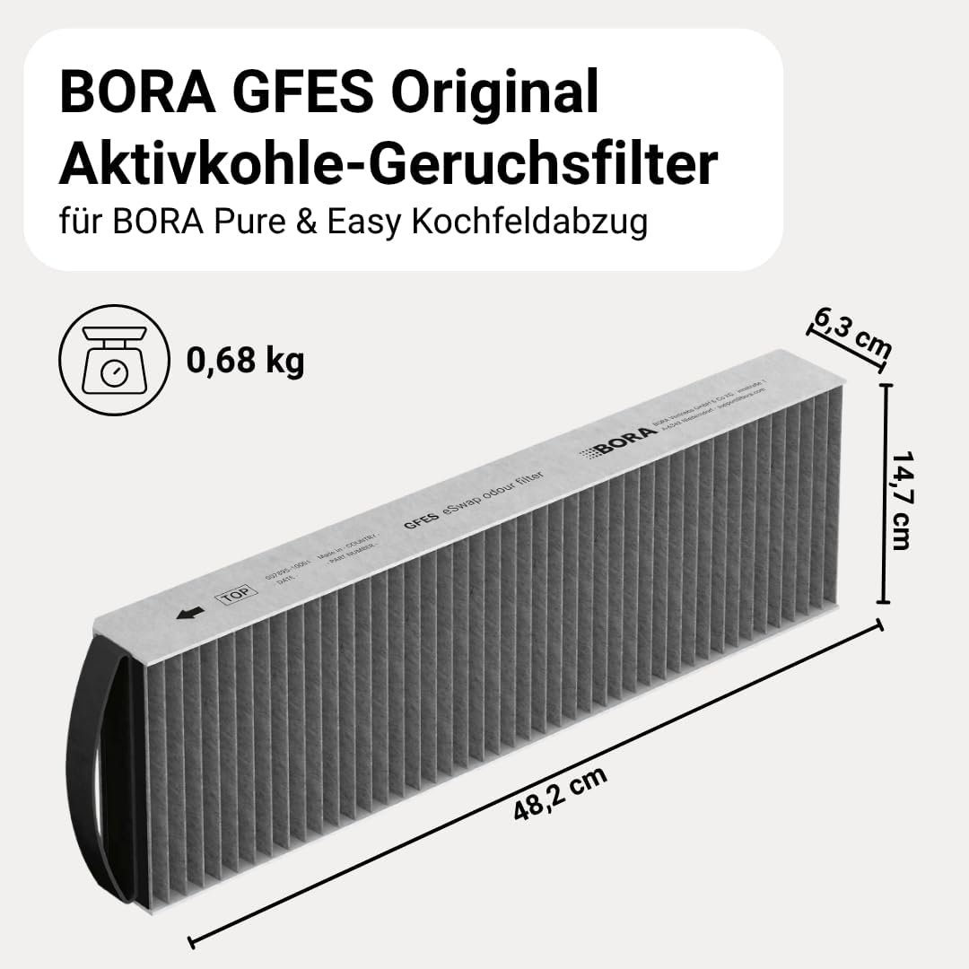 Bora GFES - Filtro Antiodore Originale ai Carboni Attivi - immagine 3