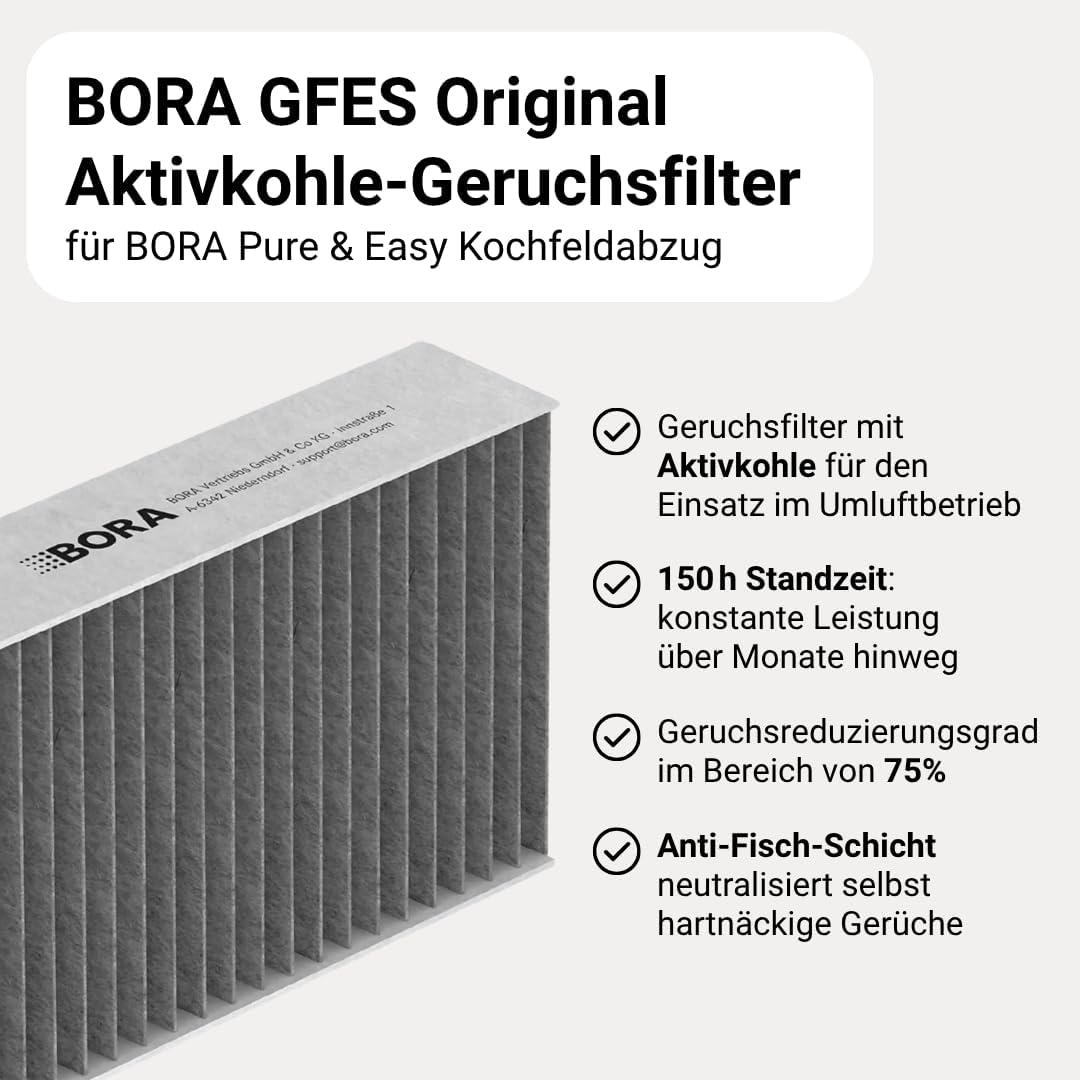 Bora GFES - Filtro Antiodore Originale ai Carboni Attivi - immagine 4