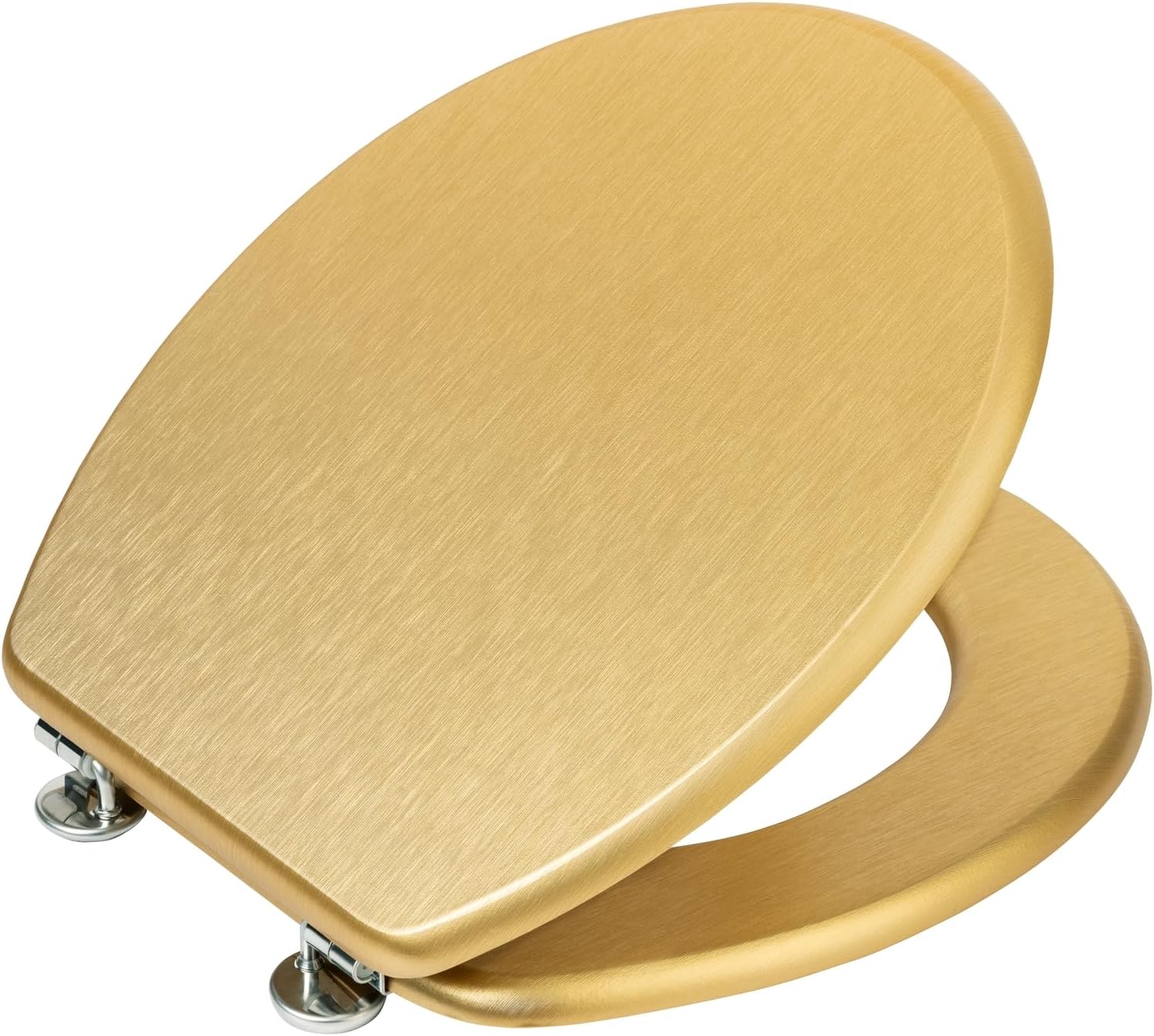 Wenko Sedile WC Aldeno Gold Opaco in MDF