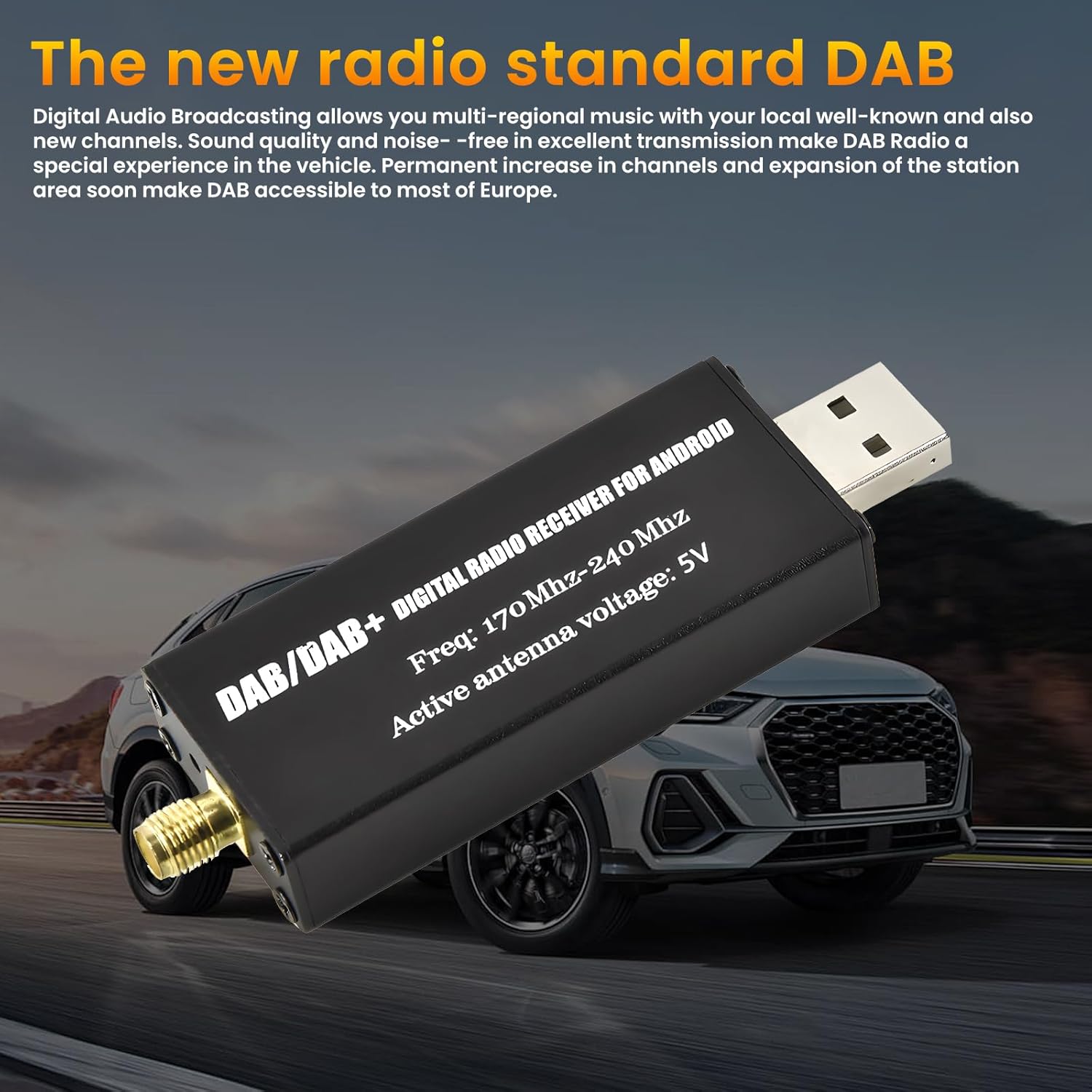 DAB DAB+ Ricevitore per Autoradio Android - immagine 2